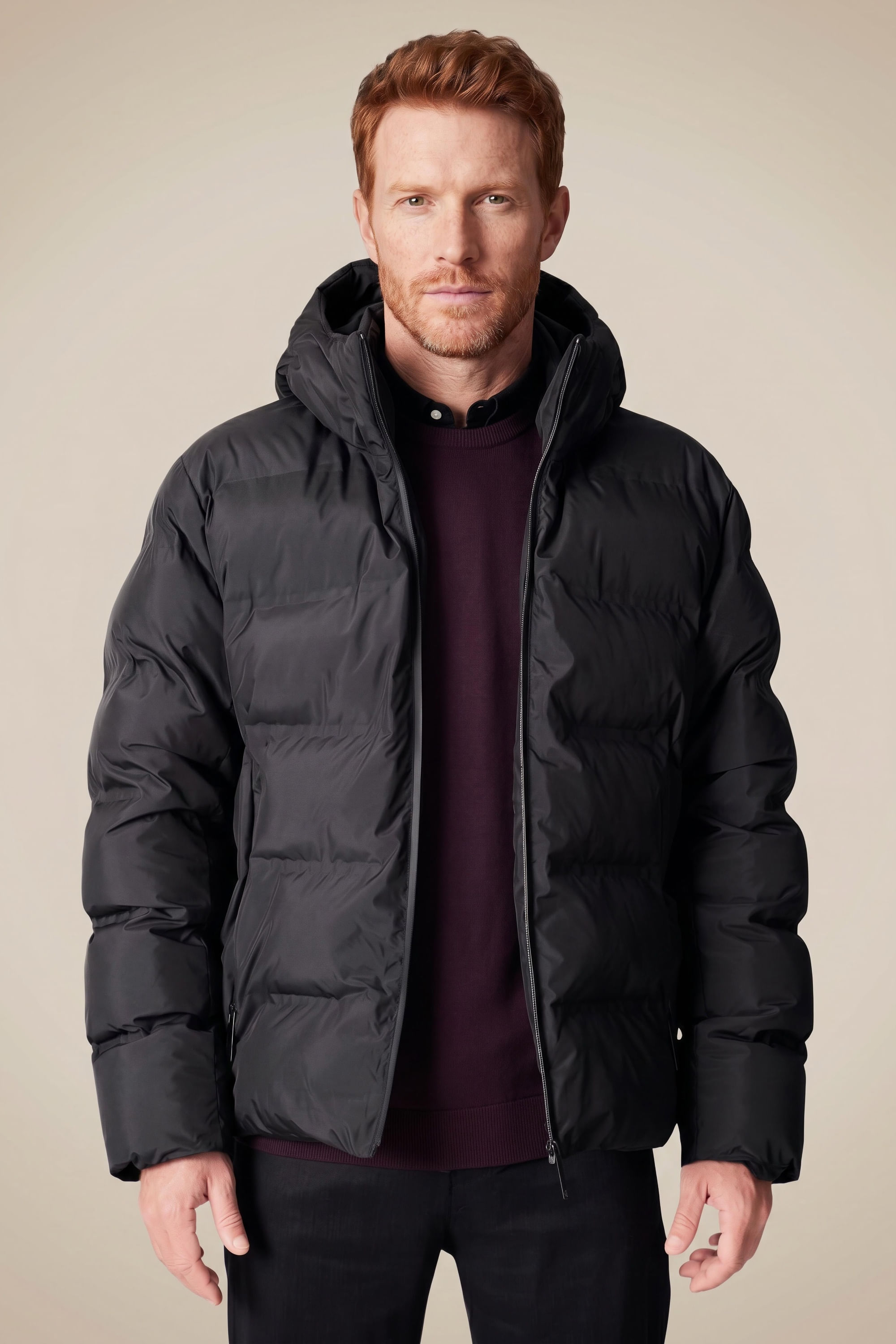 Jaqueta Puffer Selada