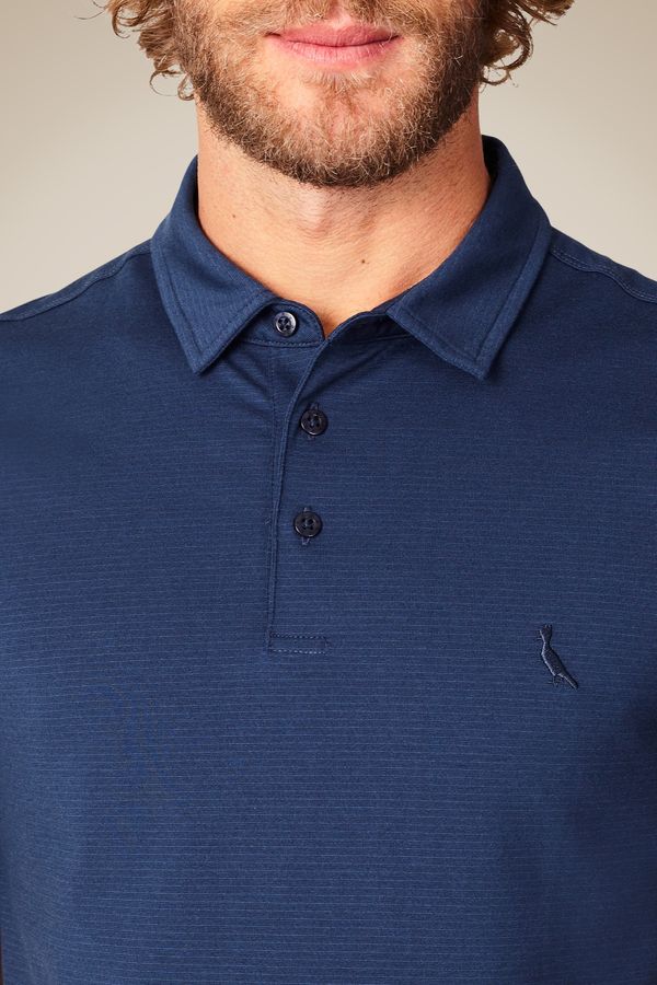 Polo Risca Tech Marinho - P
