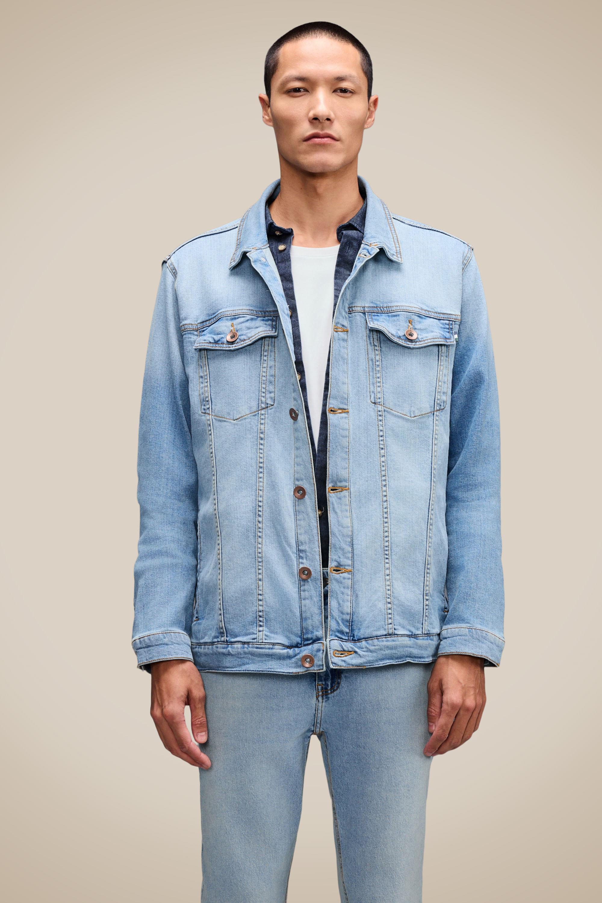 Jaqueta Trucker Jeans Max