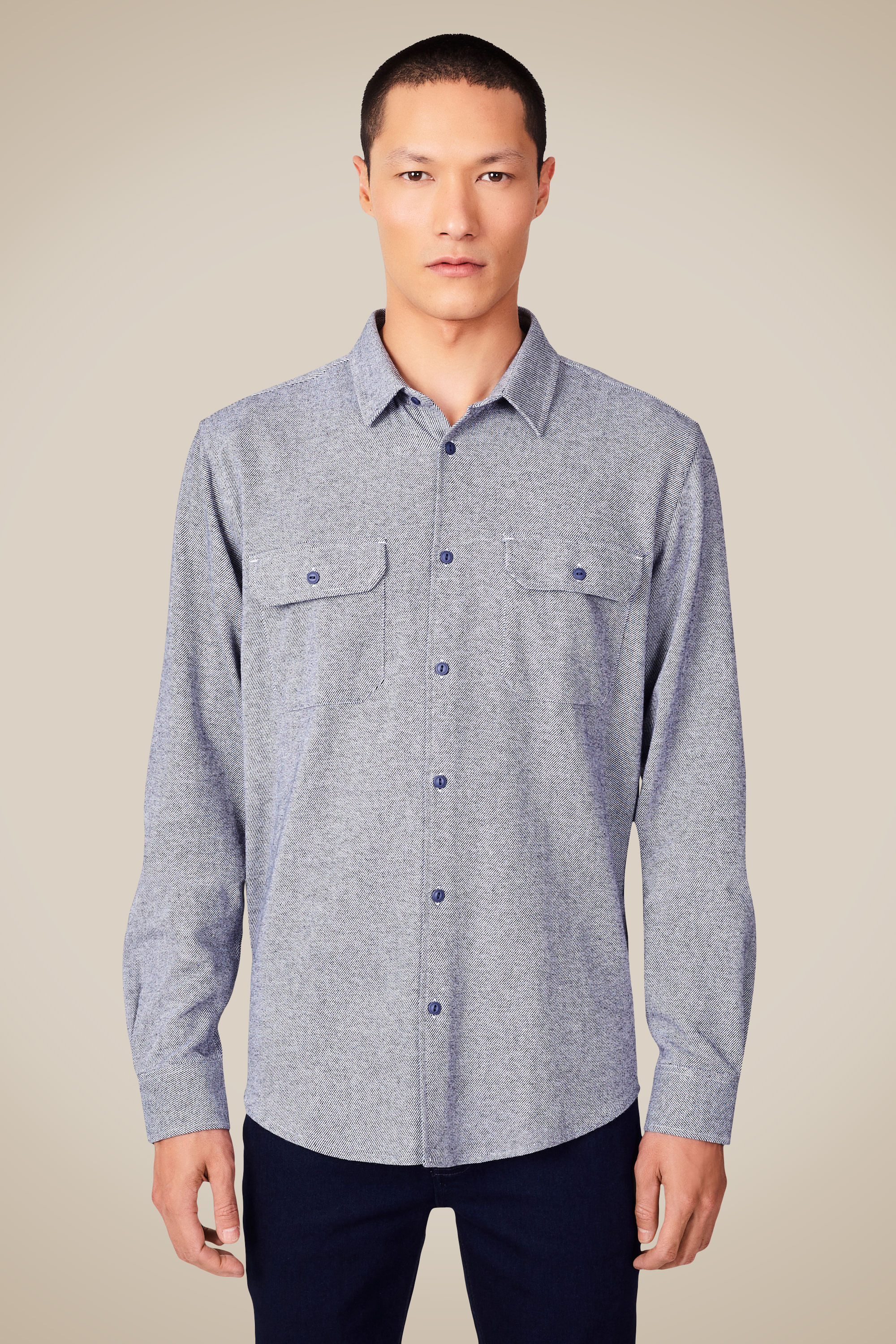 Camisa Ml Flanela Twill