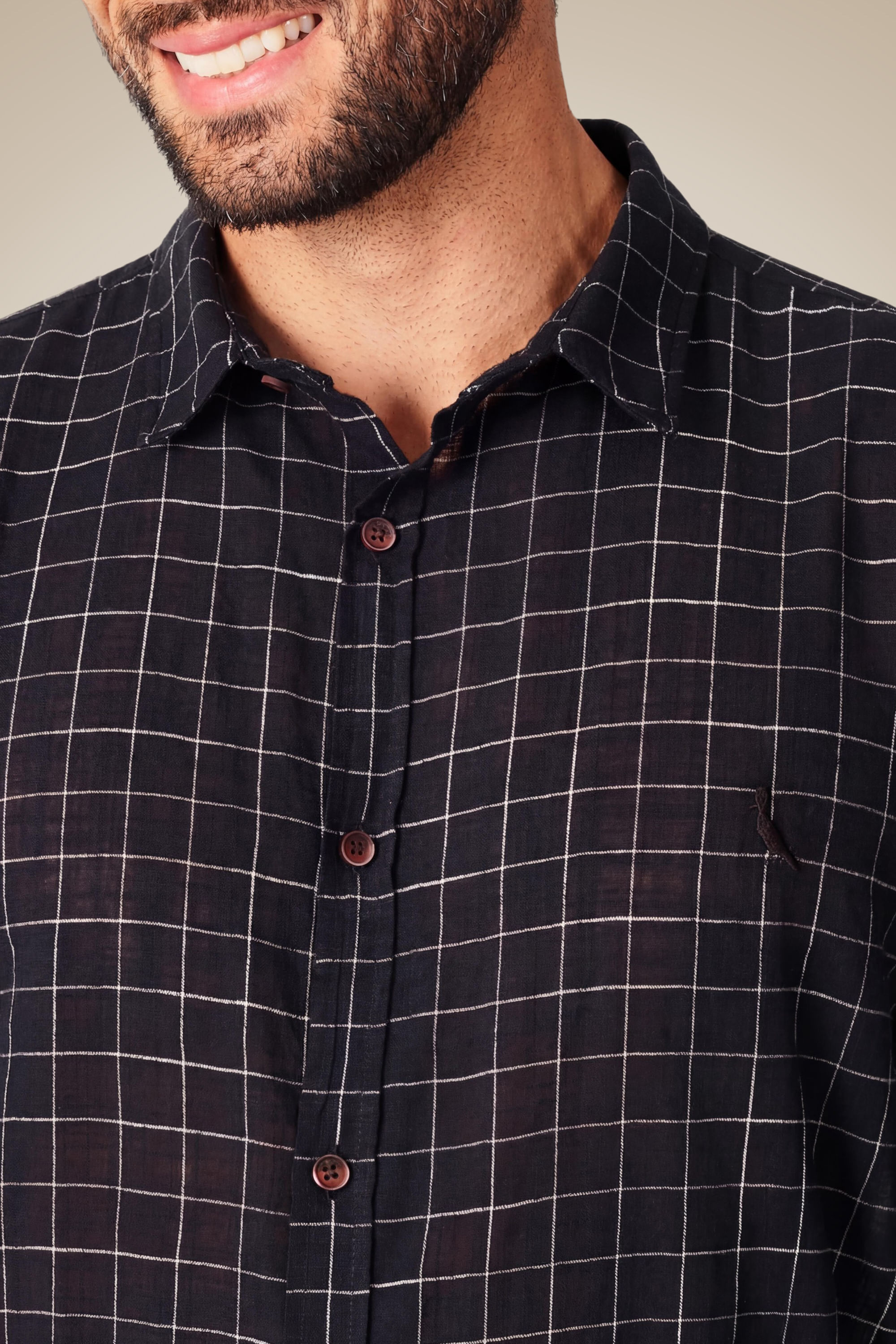 Camisa Ml Xadrez Camp