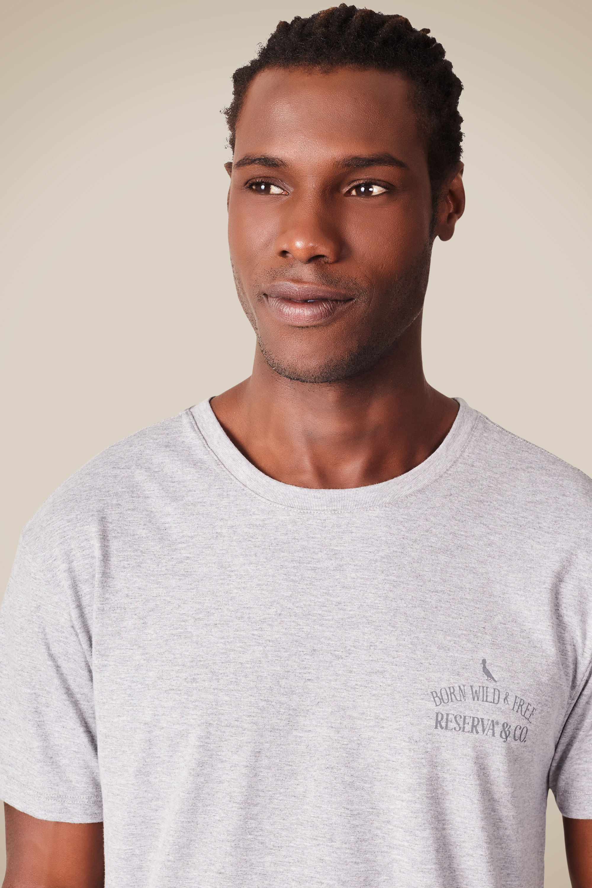 Camiseta Estampa Born Wild