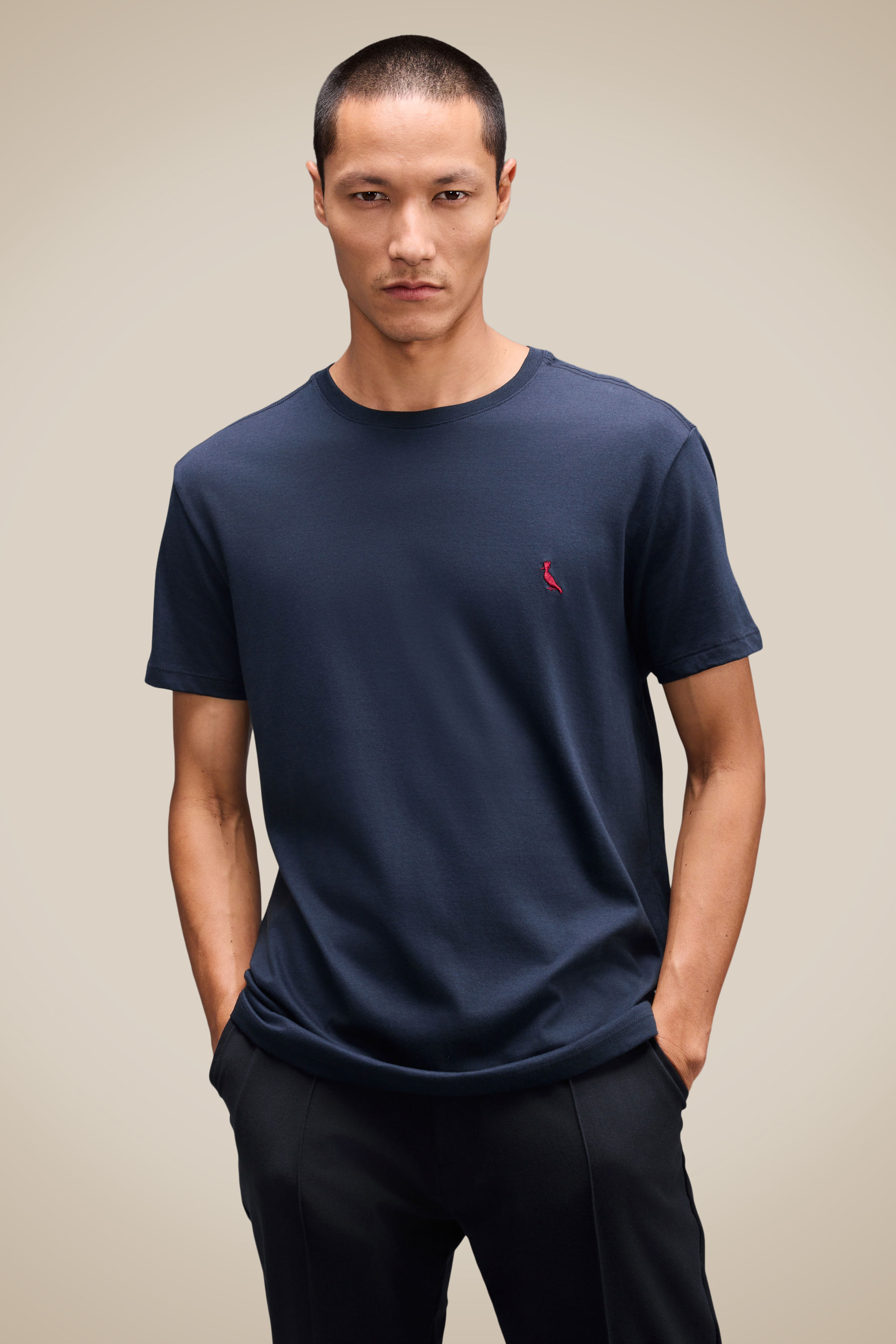 Camiseta Slim Algodao Peruano