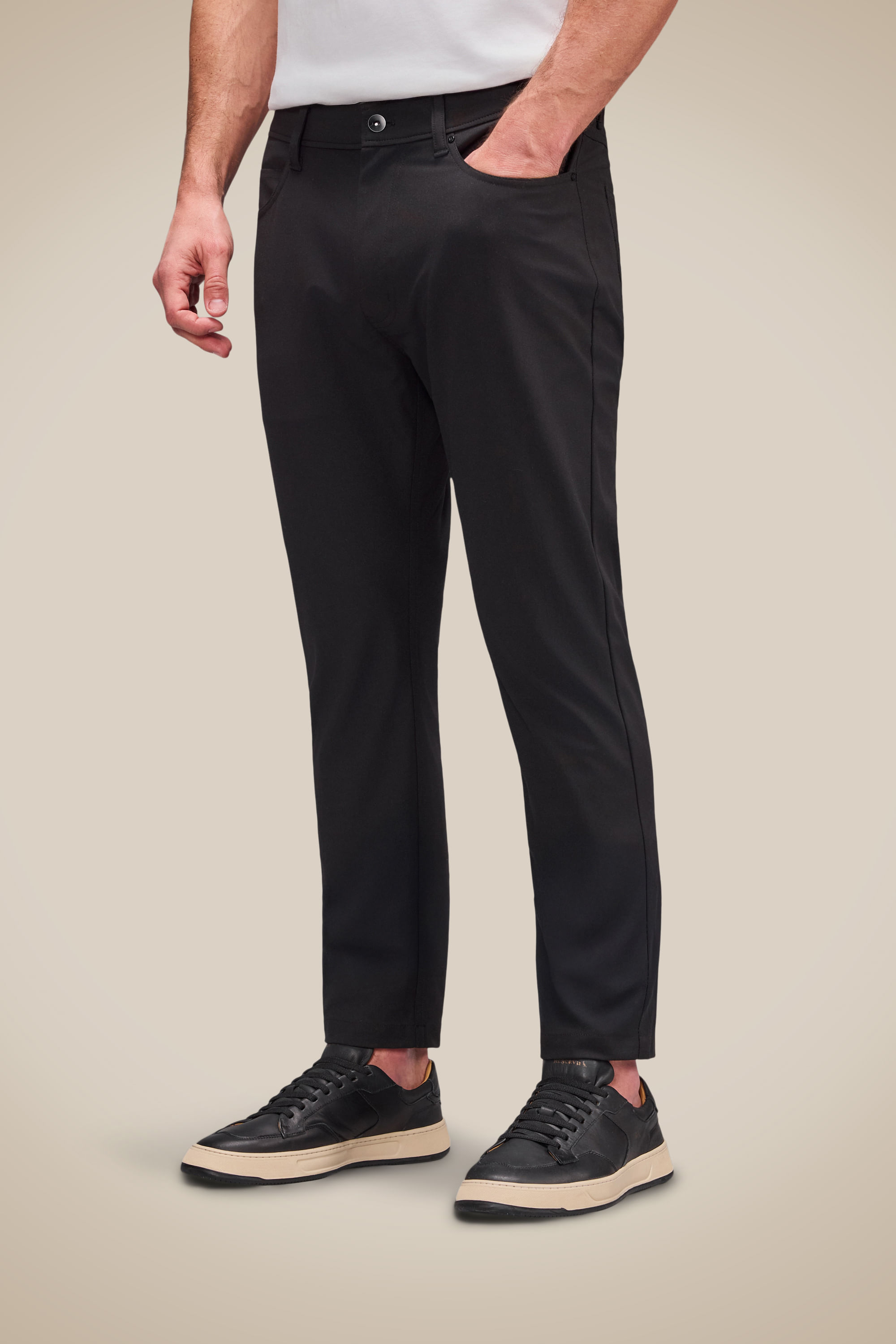Calca 5 Pockets Slim Tech