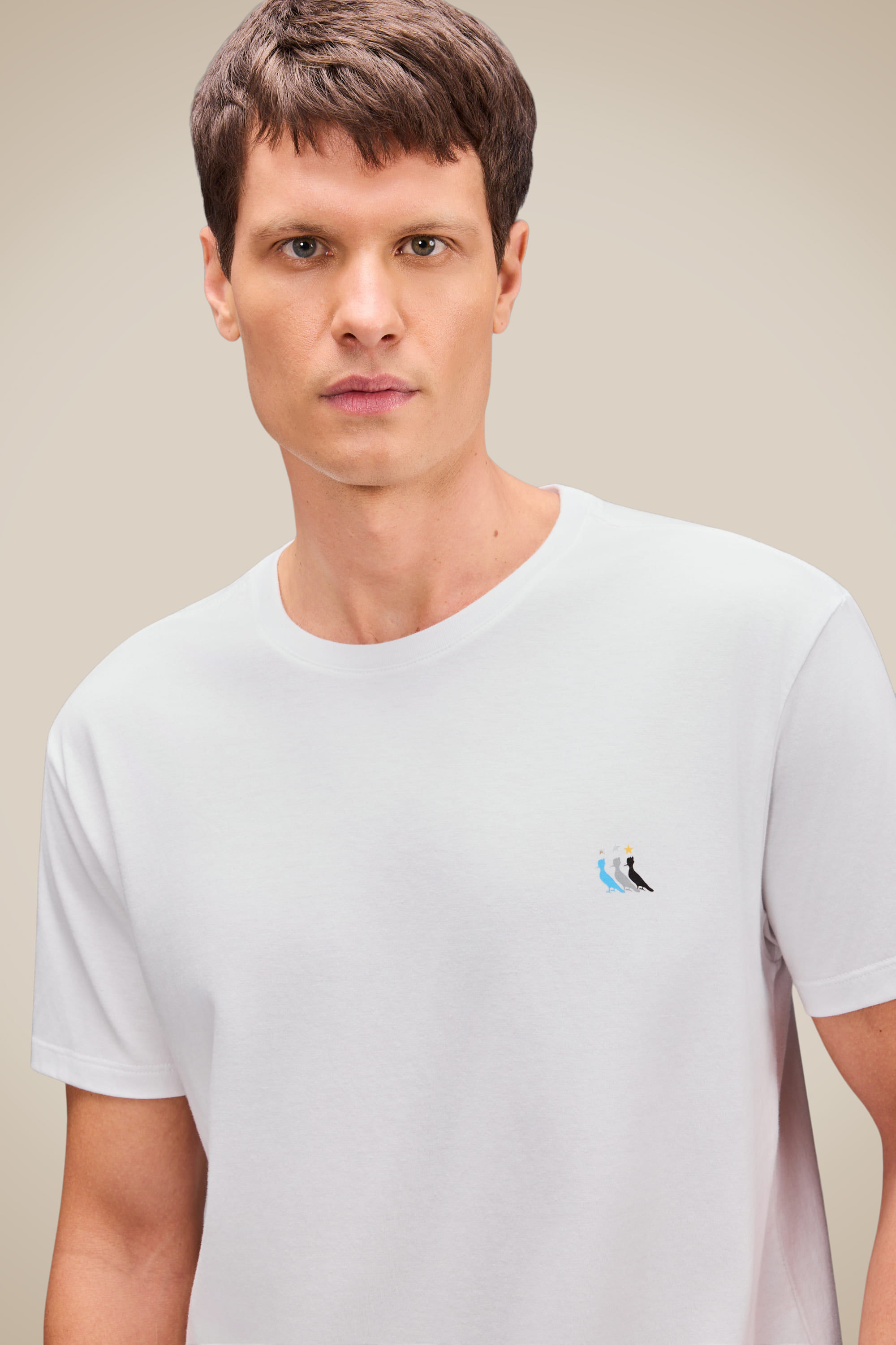 Camiseta Estampada Pp Gremista - Branco - Ggg