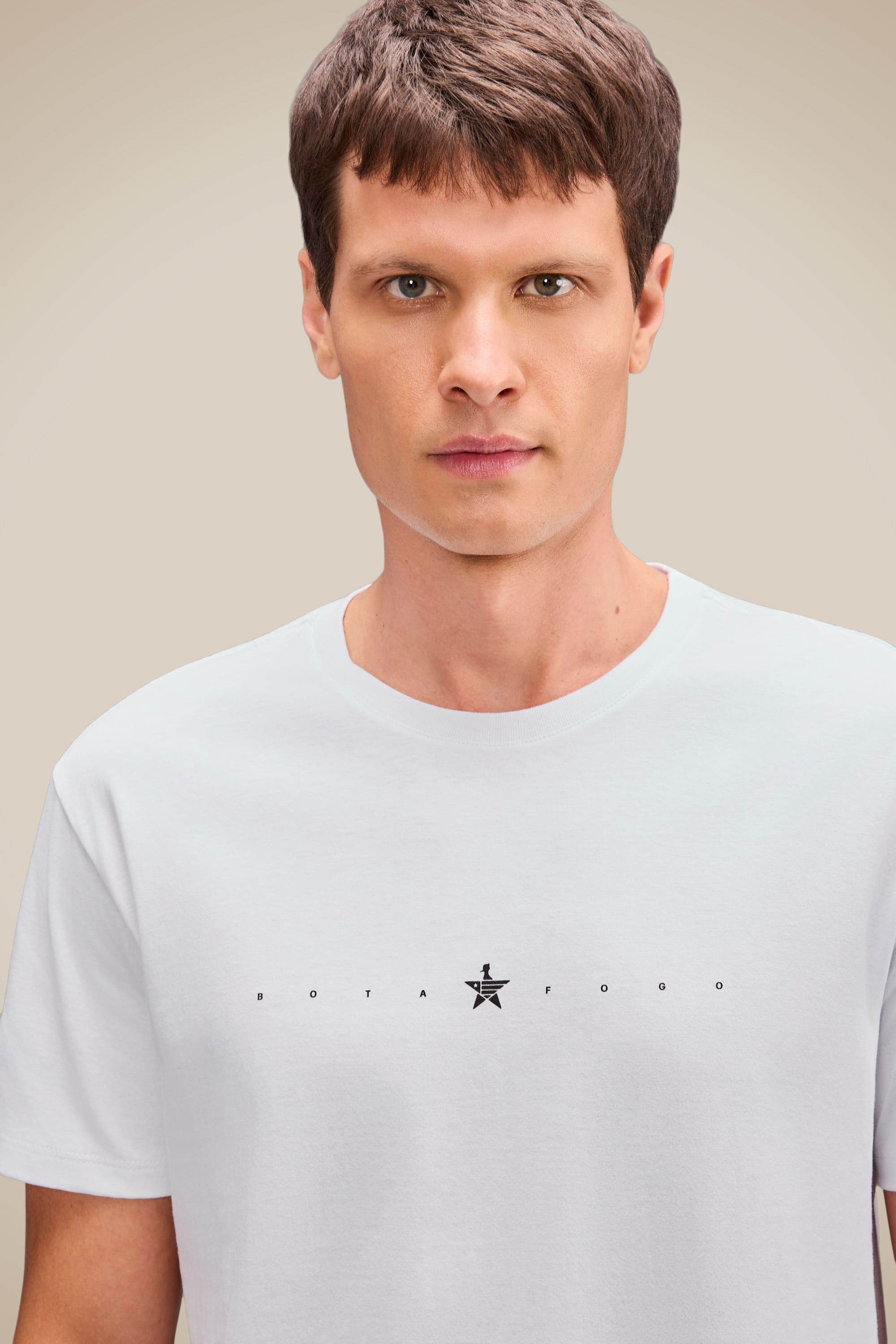 Camiseta Estampada Ofp Botafogo - Branco - P