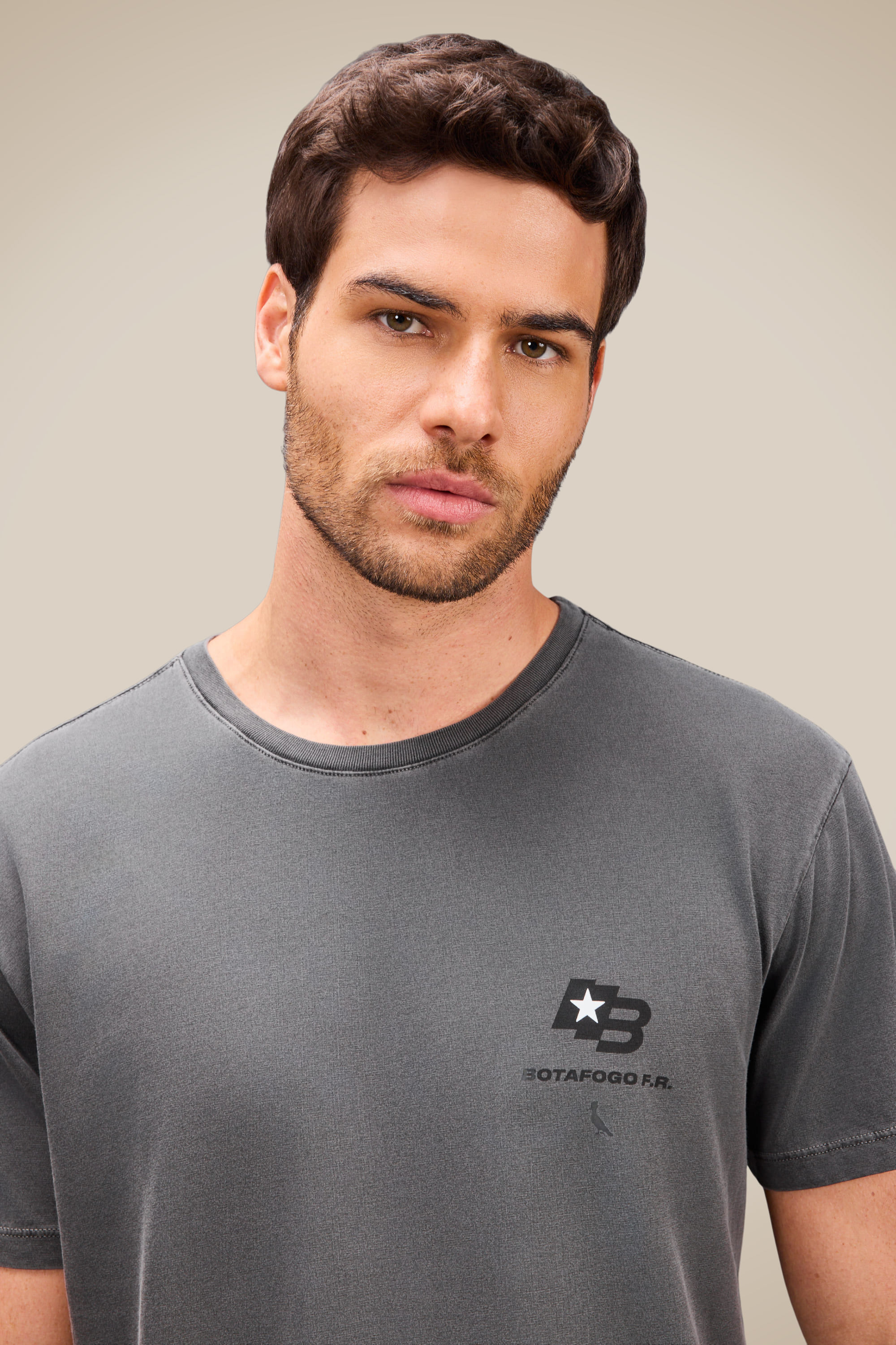 Camiseta Estampada F.r. Botafogo