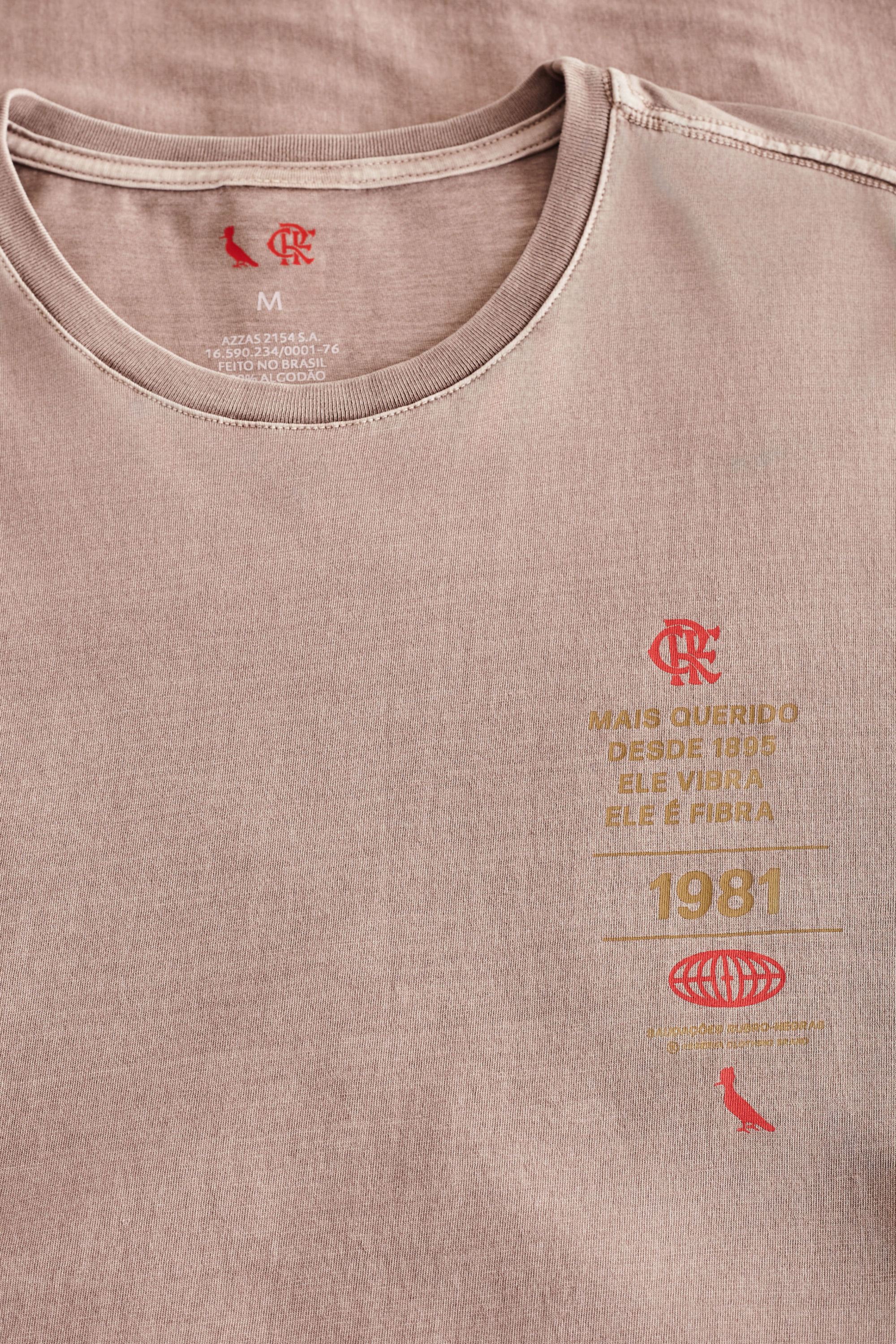 Camiseta Estampa Tokyo 1981 Flamengo