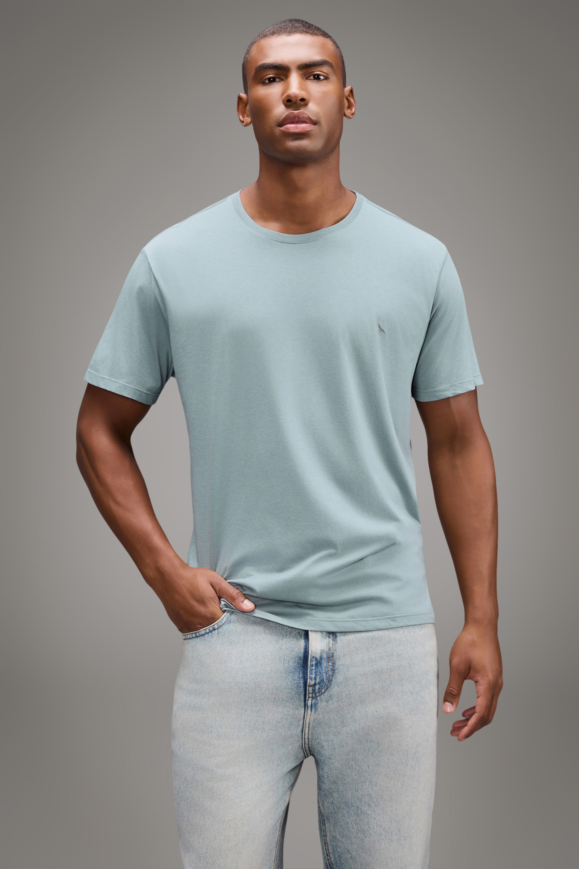 Camiseta Pima Pica Pau Classic Relevo