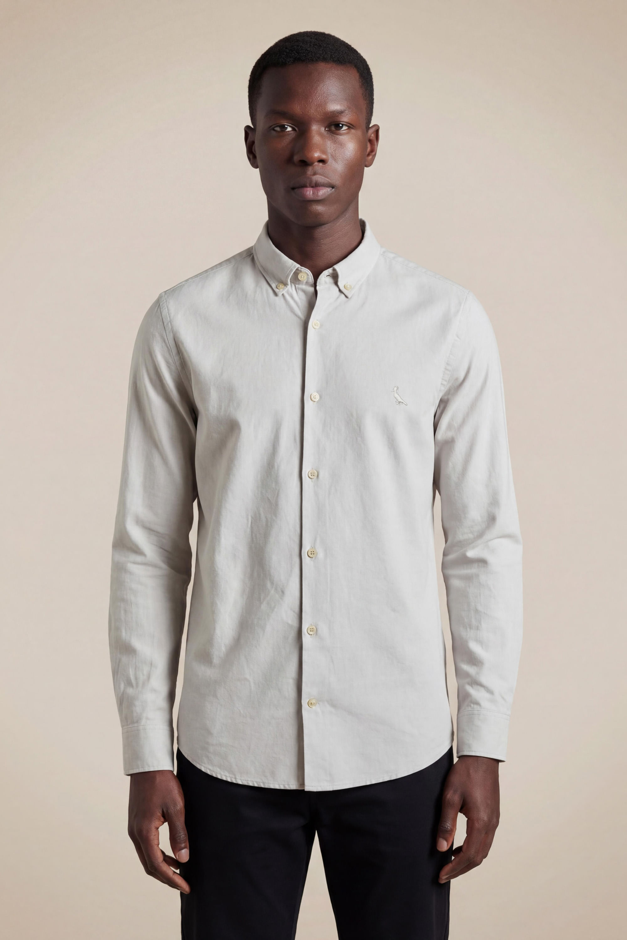 Camisa Ml Oxford Color