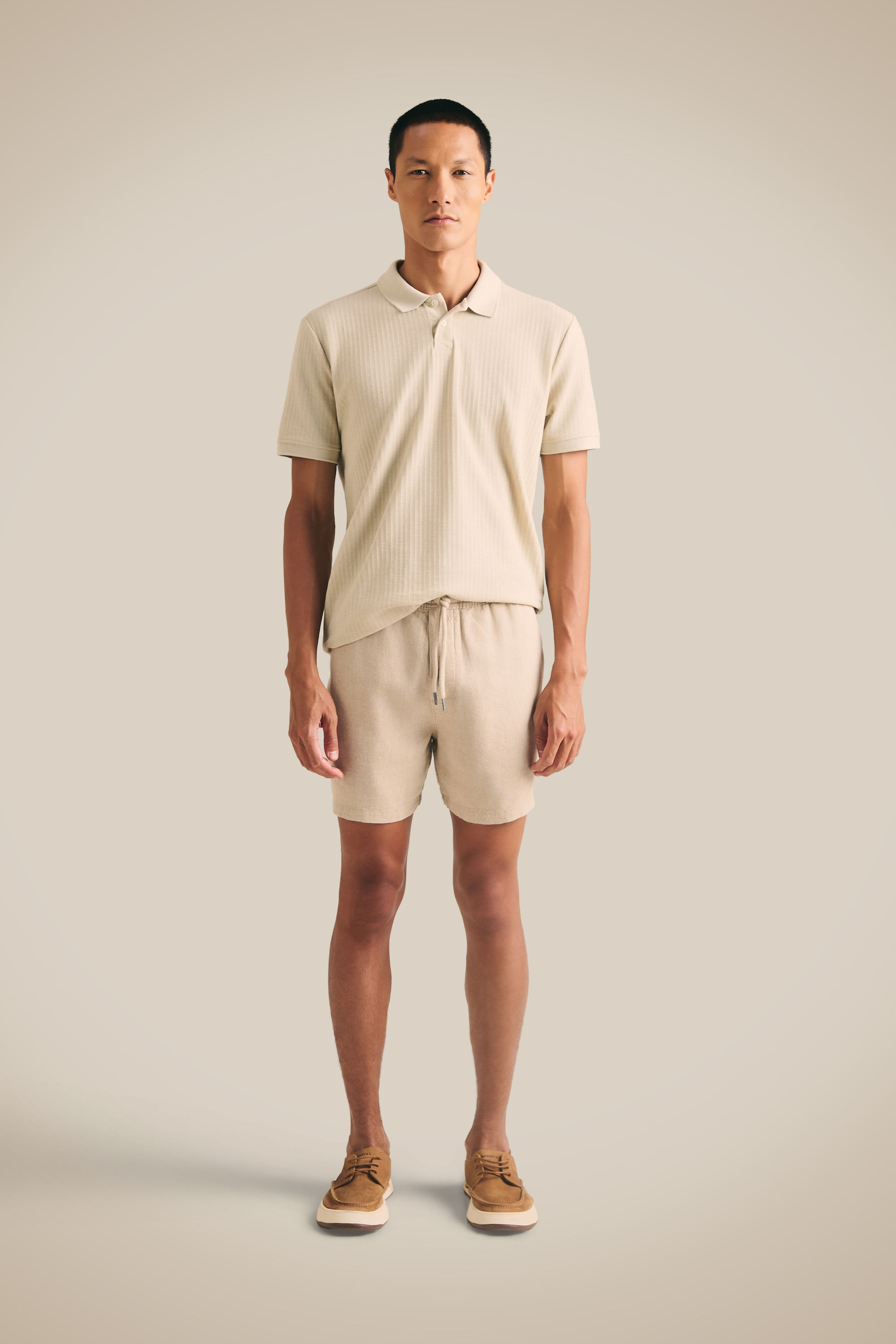 Short Casual Linho Plus