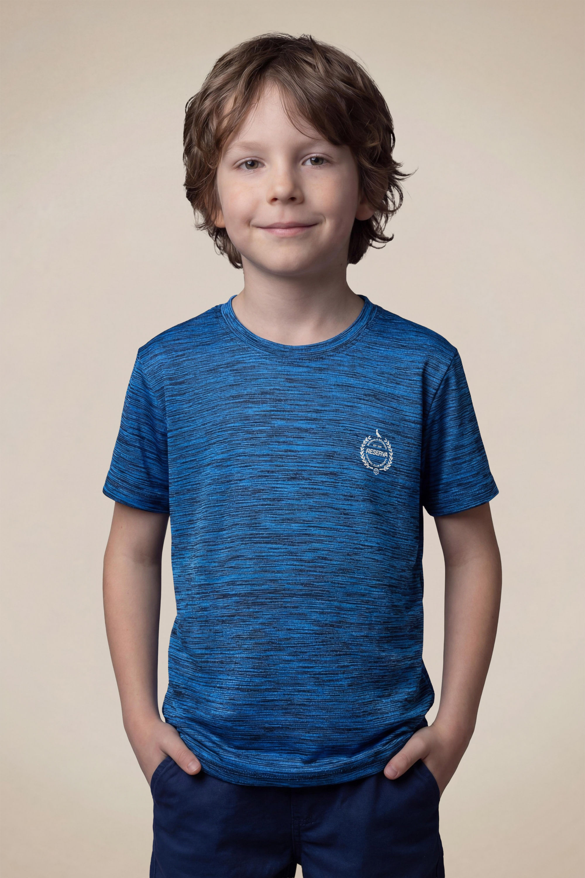 Camiseta Mini Dry Fit Est Altinha E Gram - Marinho - 06