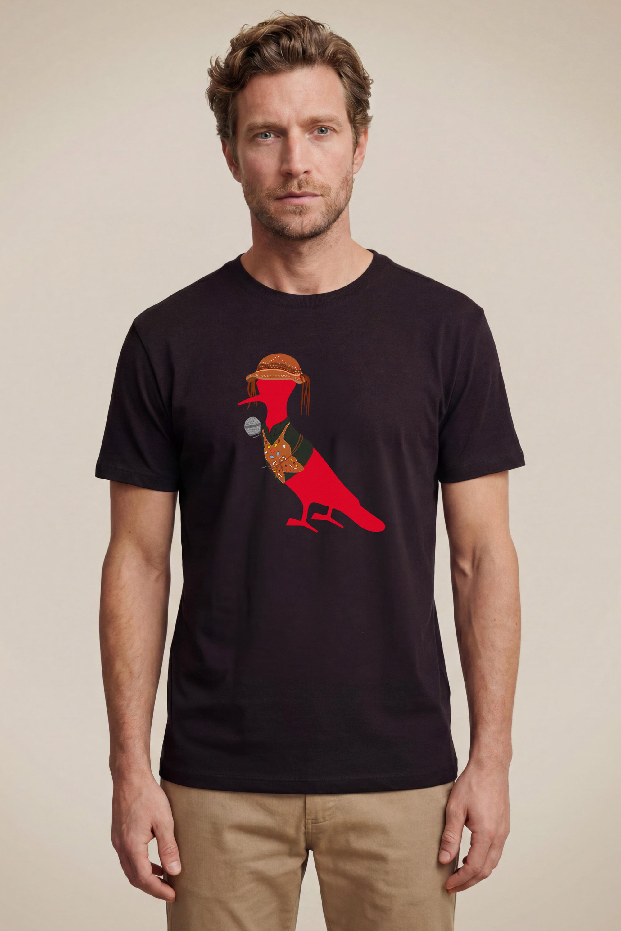 Camiseta Est Jg Pp Sertao Microfone