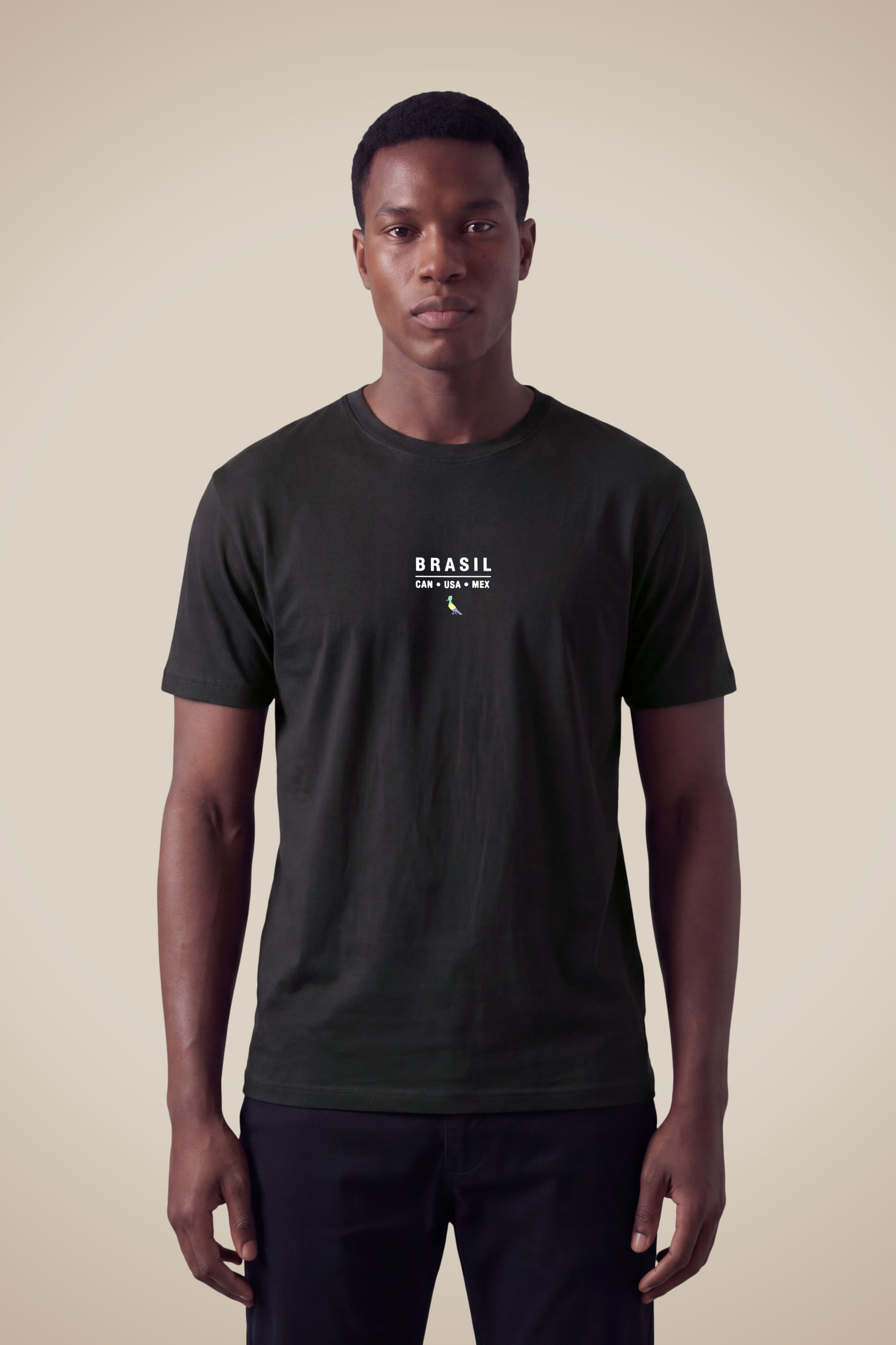 Camiseta Estampada Brasil 2026