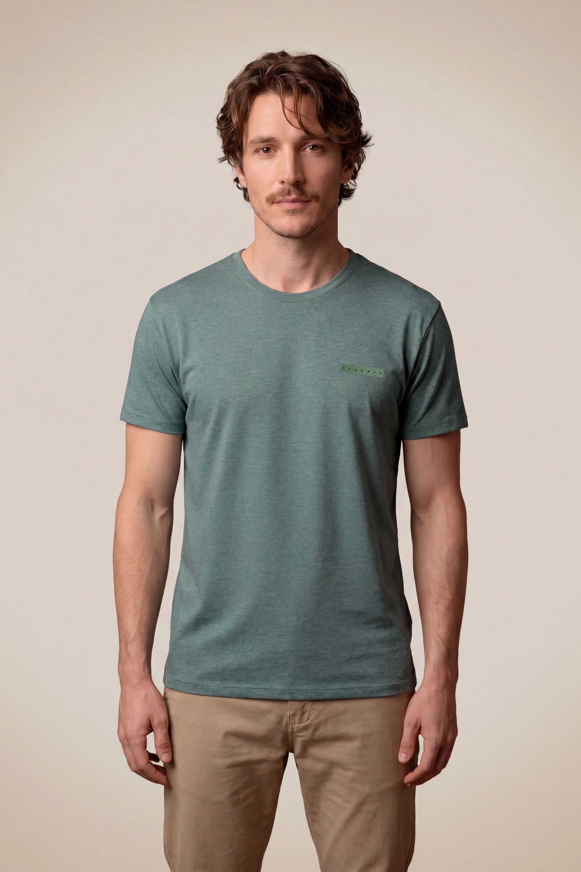 Camiseta Estampada Reserva Retangulo