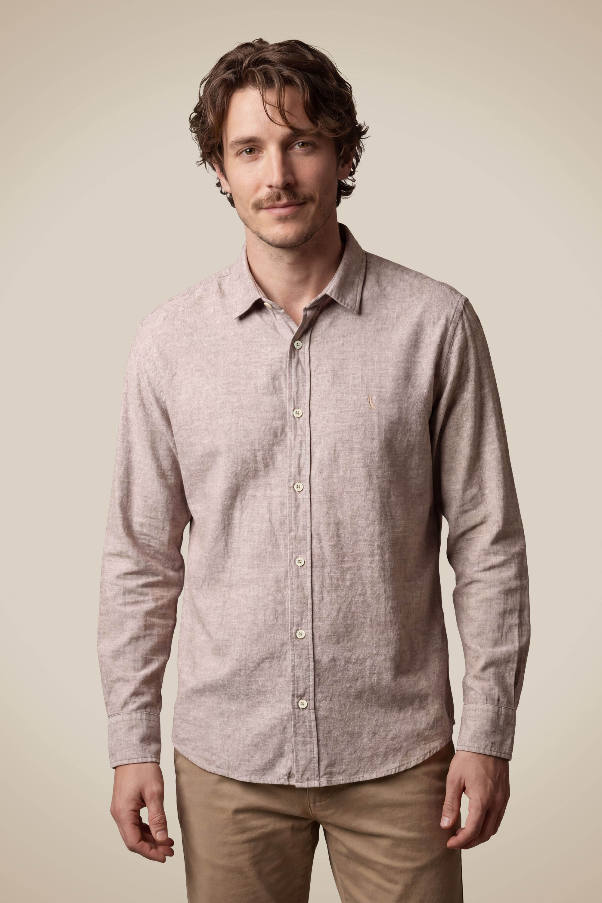 Camisa Ml Linho Pienza