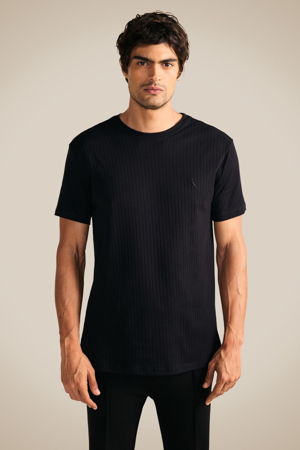 Camiseta Slim Canelada