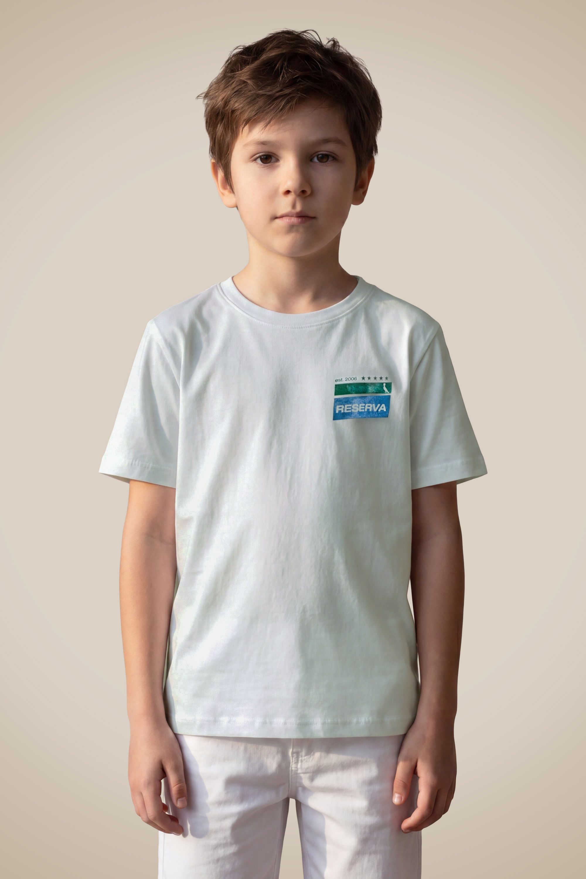 Camiseta Mini Estampada Vintage Square