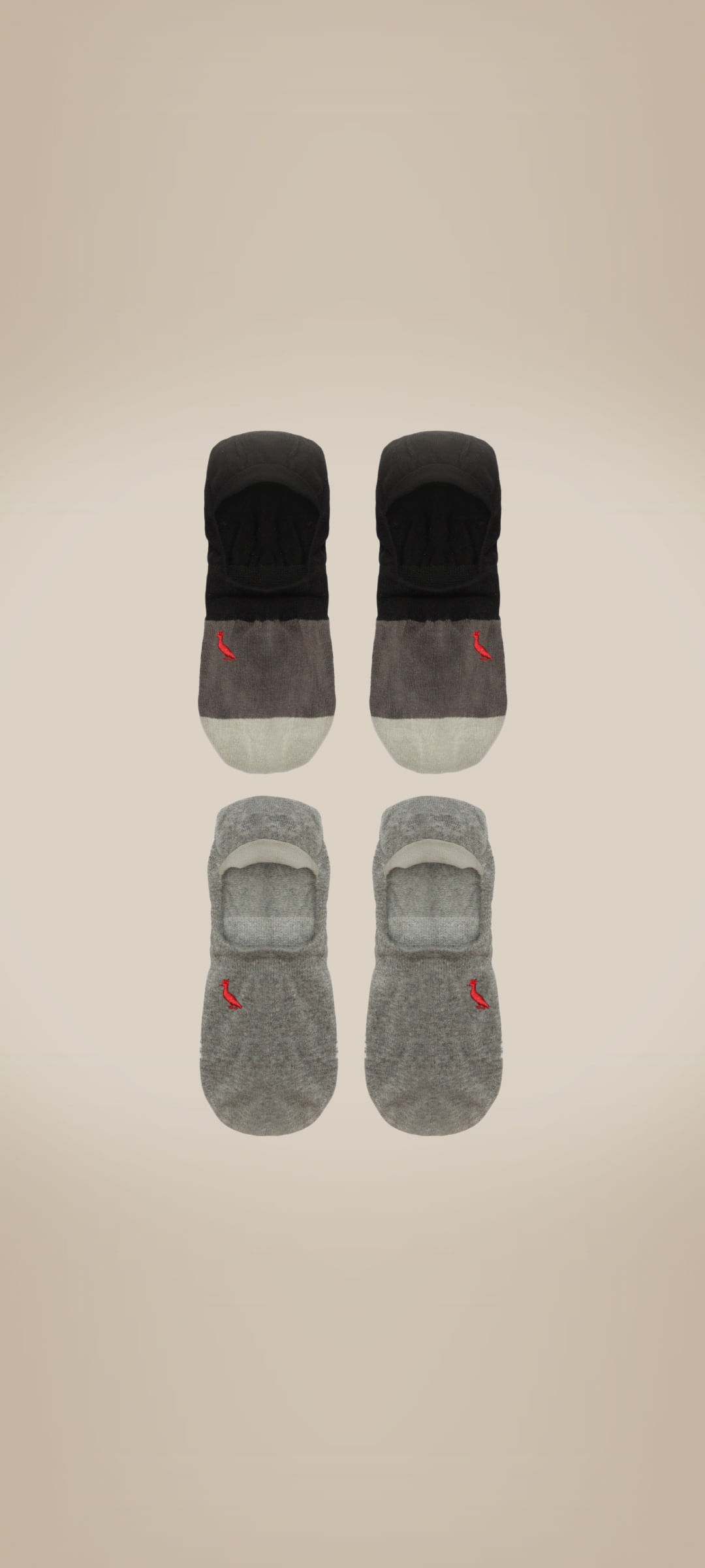 Meia Rsv Kit Sapatilha