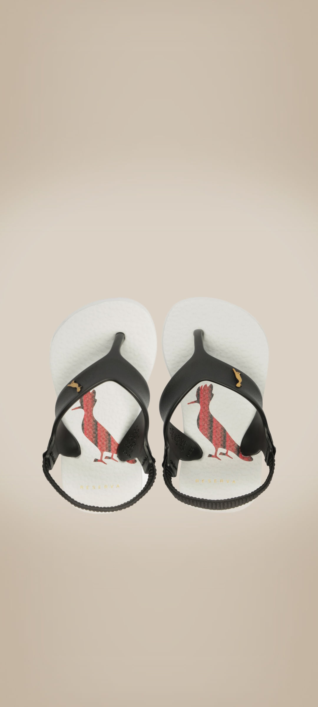 Chinelo Bb Stripes Dots