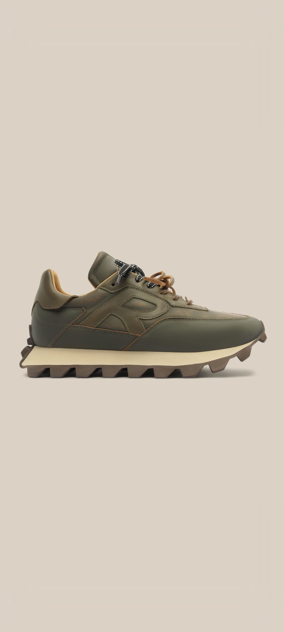 Tenis Rsv Yankee Leather Pais - Militar/Preto - 41