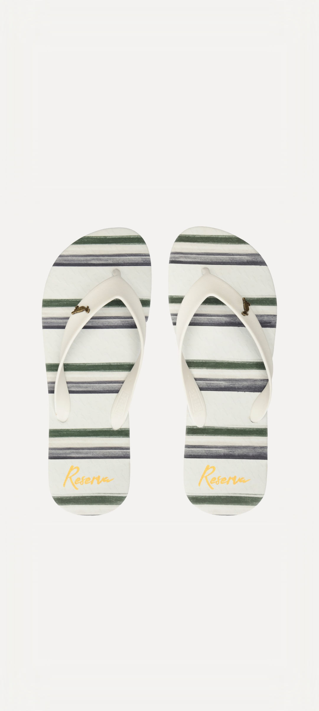 Chinelo Rsv Listras Tricolores
