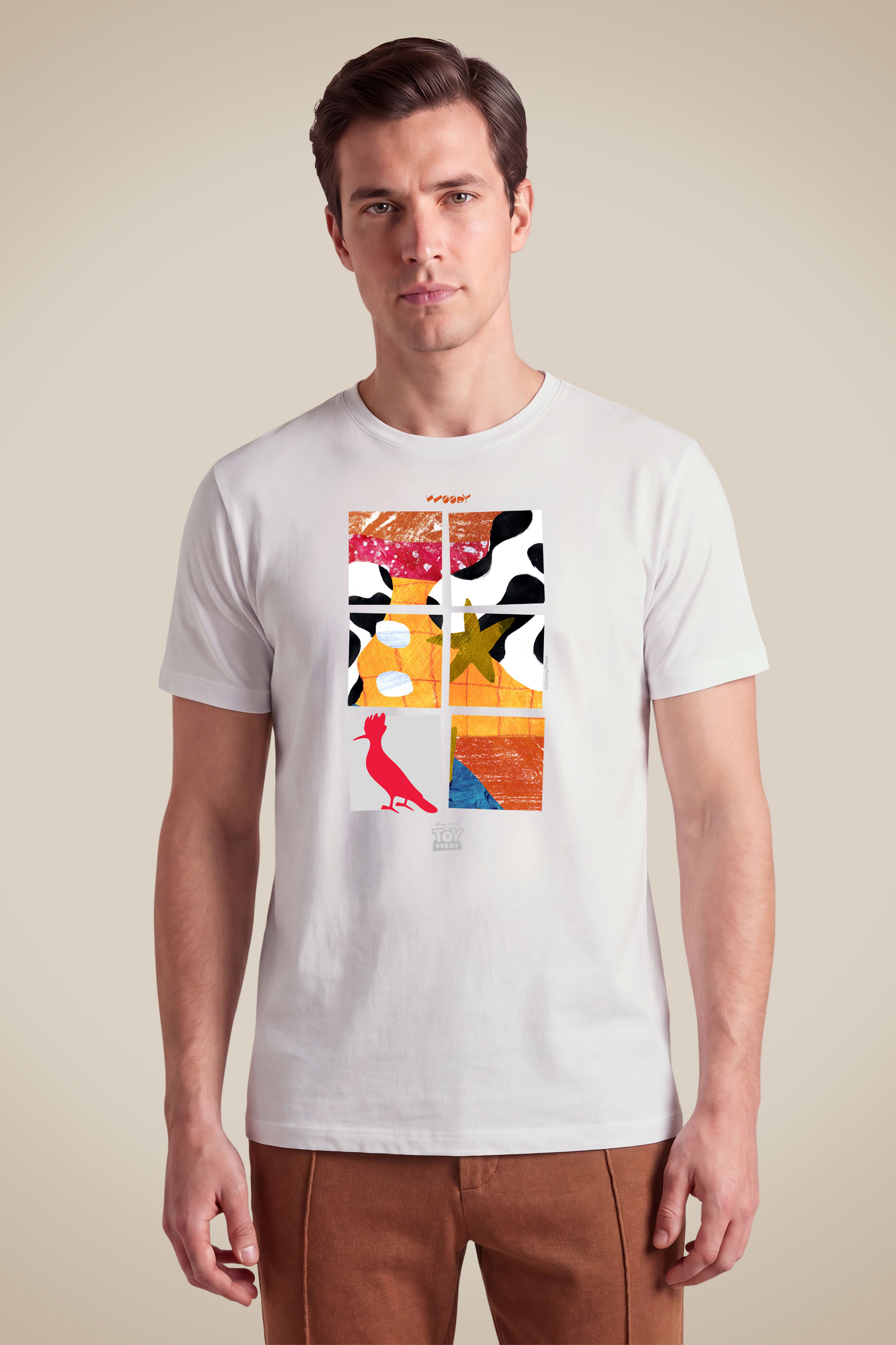 Camiseta Est Square Woody Toy Story
