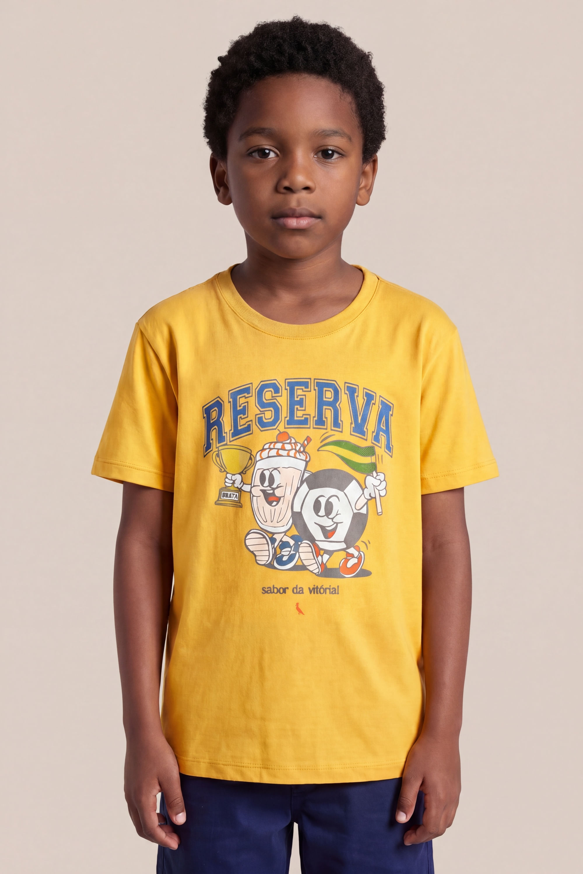 Camiseta Mini Est Sabor Da Vitoria