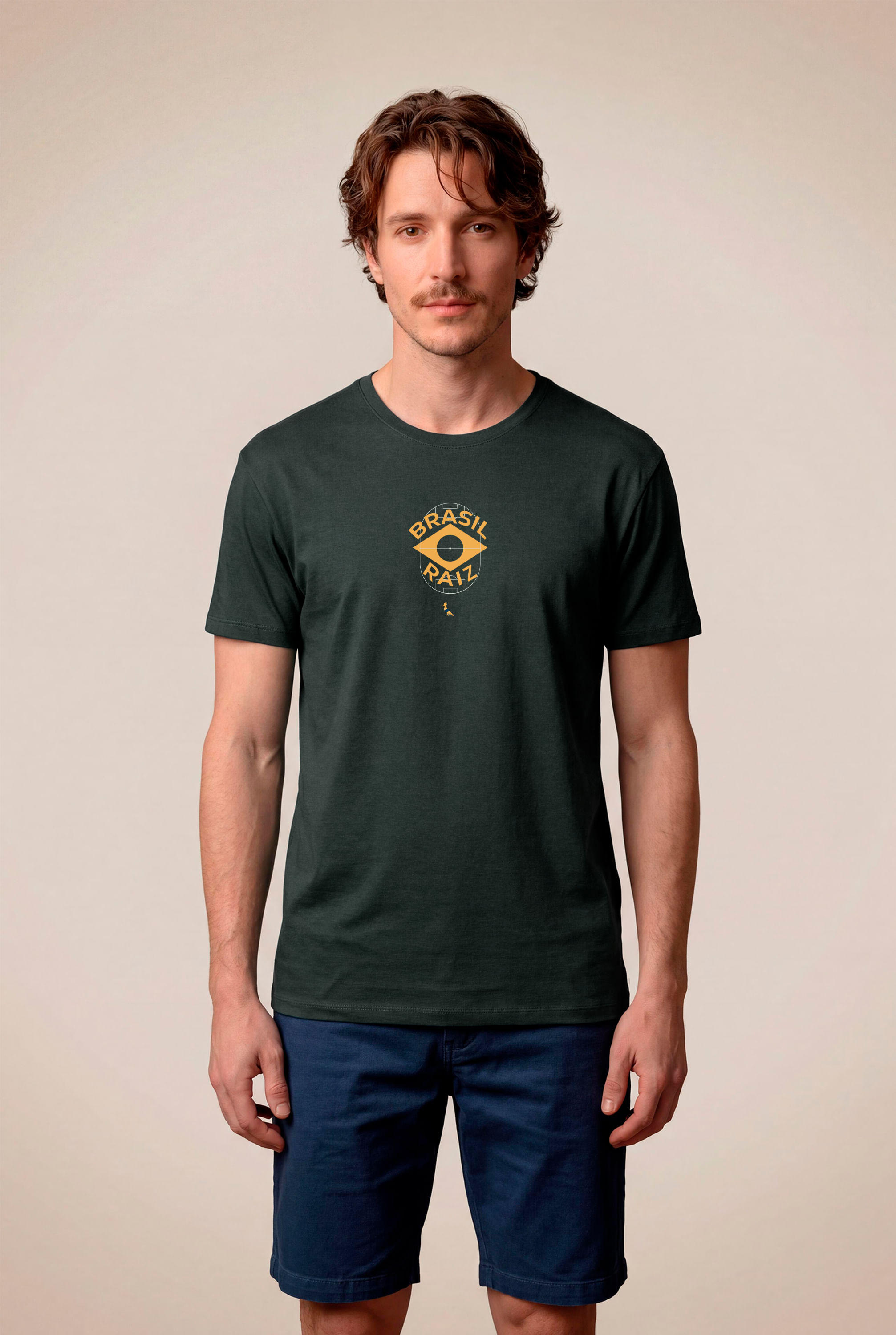 Camiseta Est Brasil Raiz