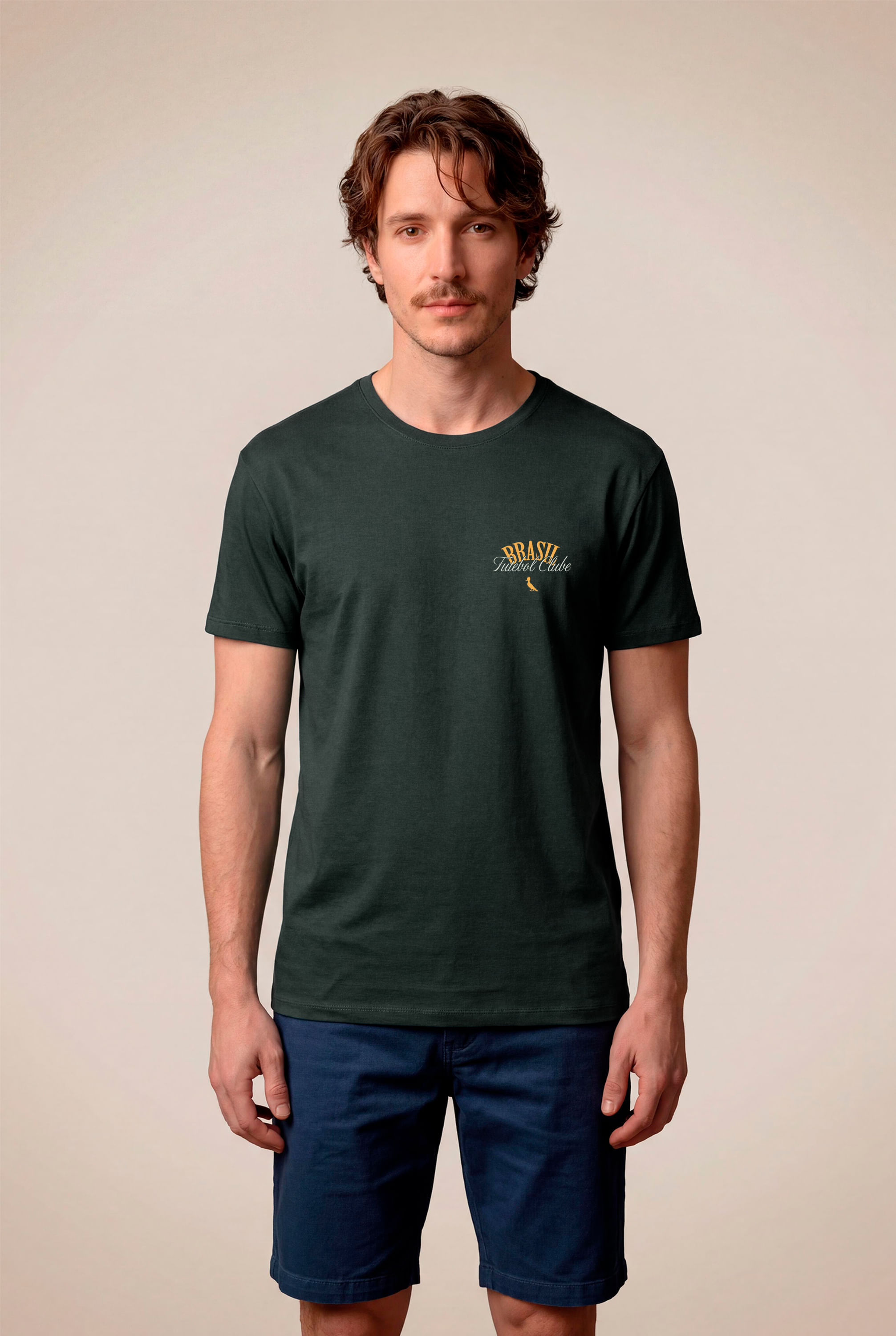 Camiseta Est Brasil Futebol Escudo