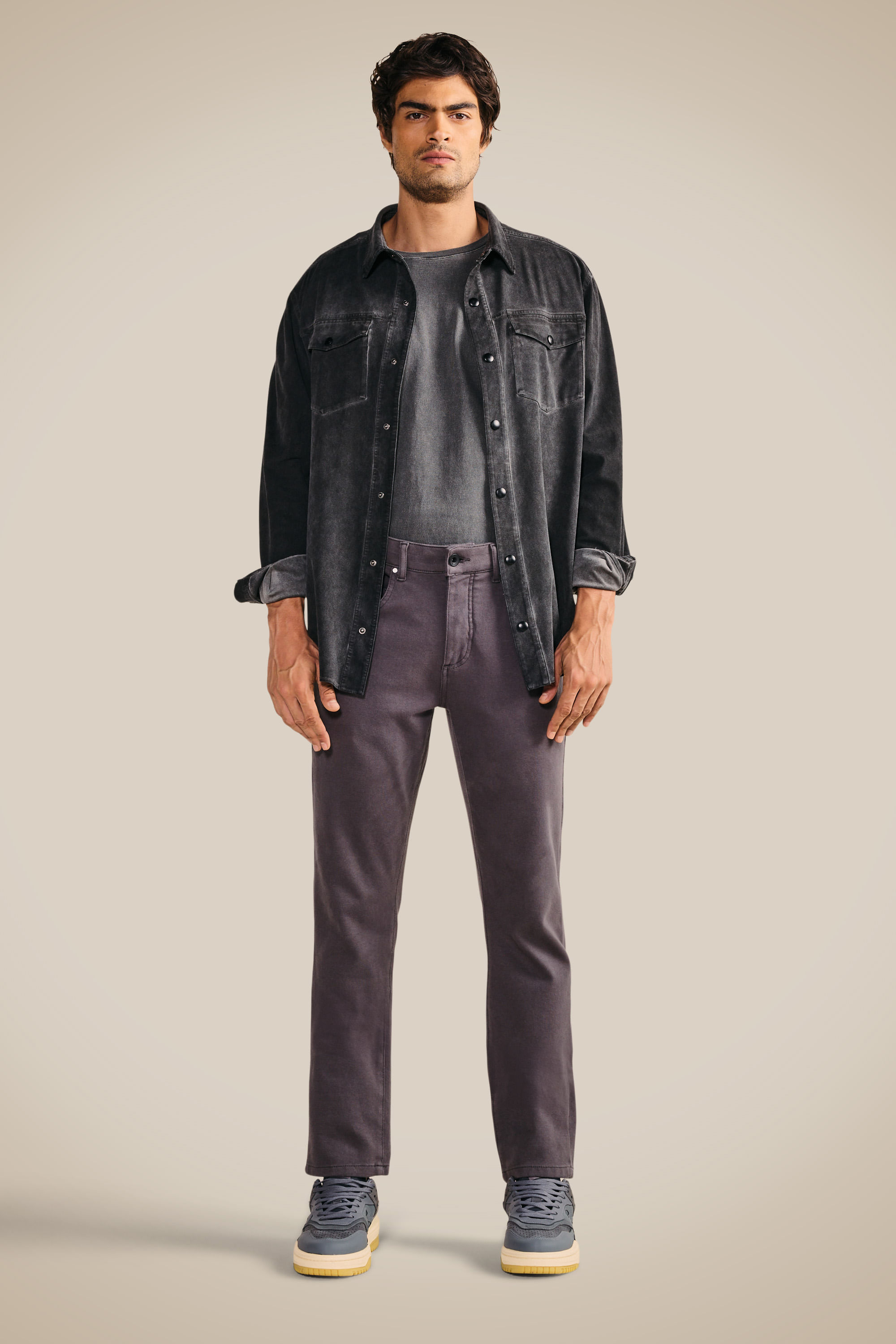Calca Five Pockets Moletom