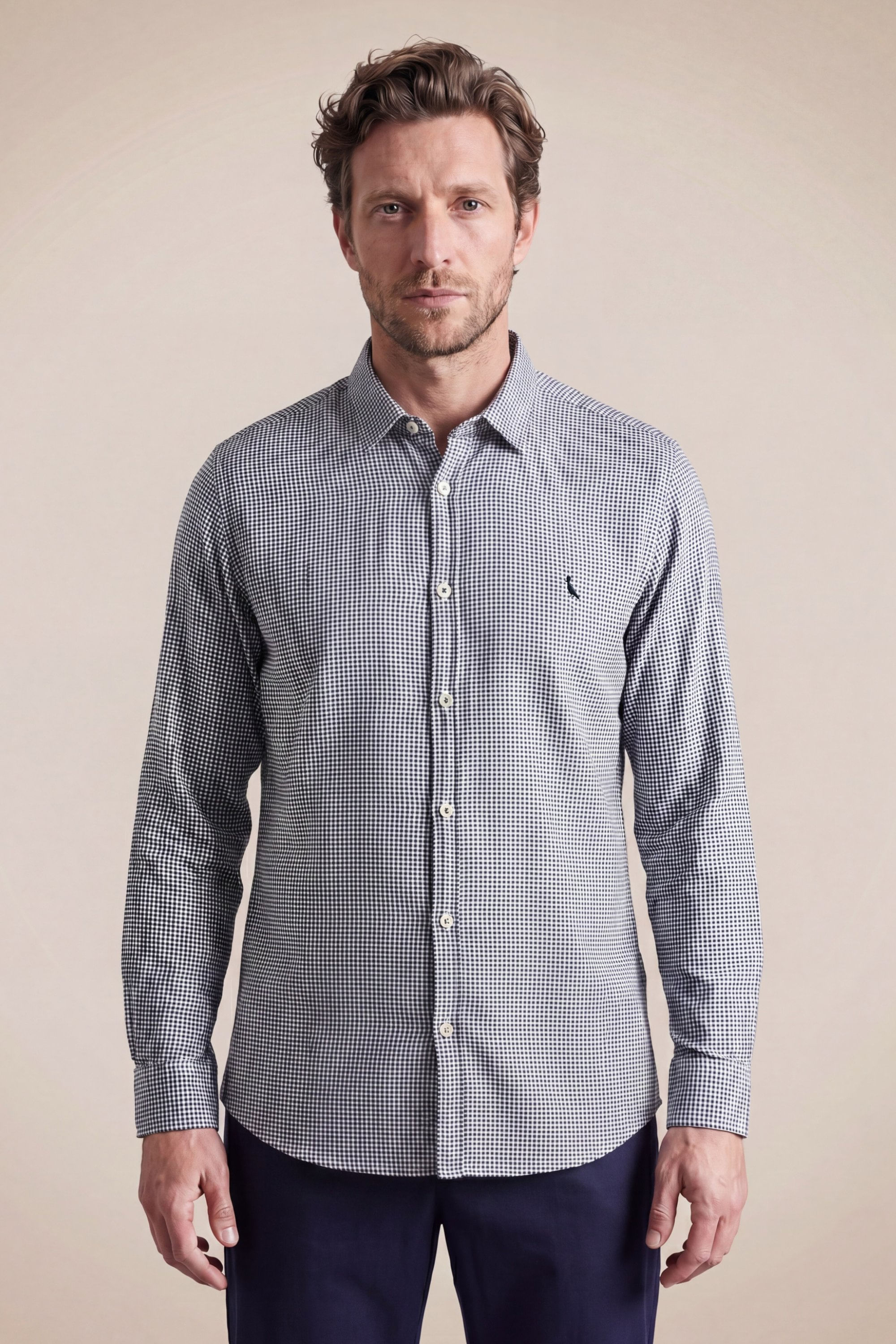 Camisa Ml Linho Vichy