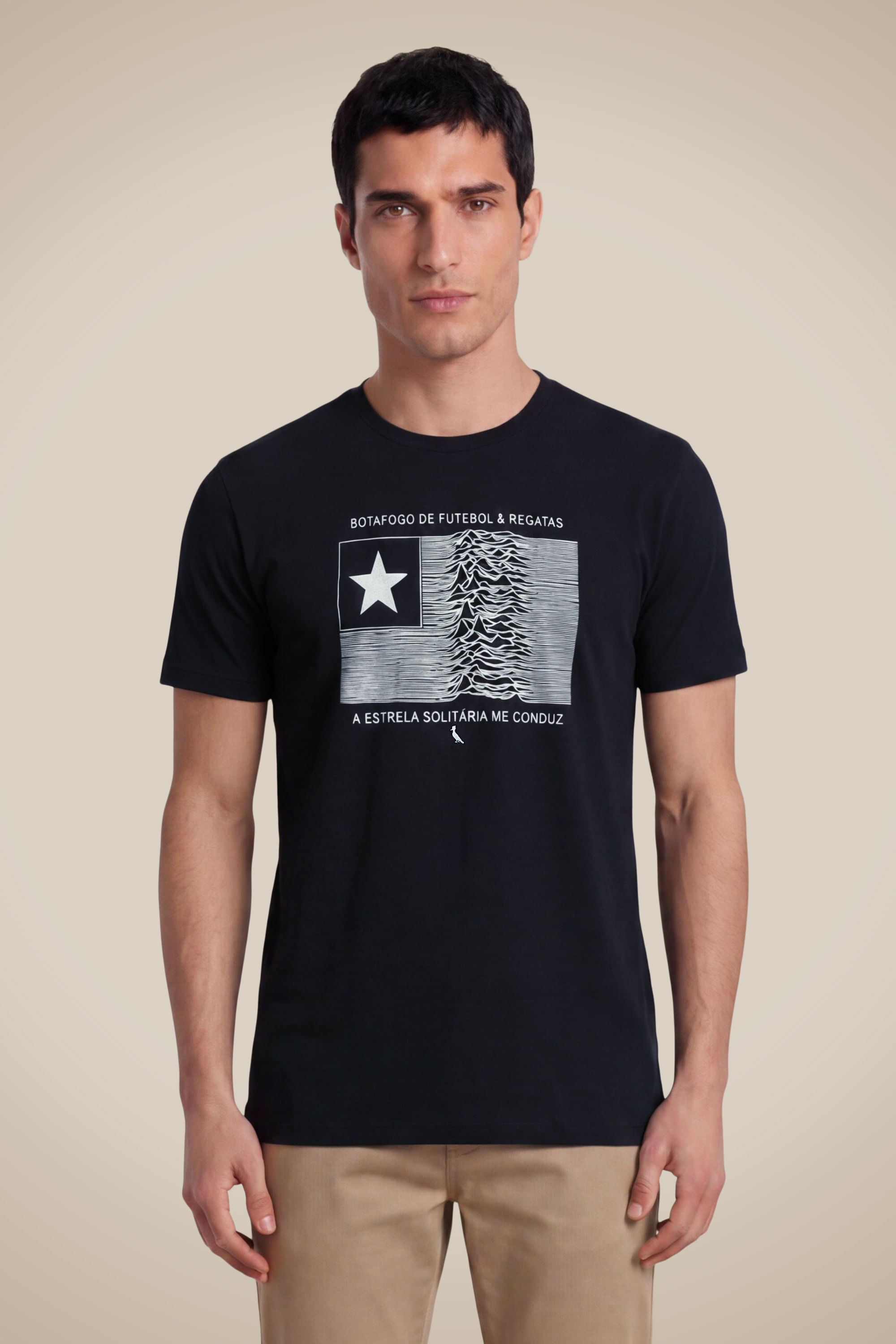 Camiseta Estrela Solitaria Botaf - Preto - Gg