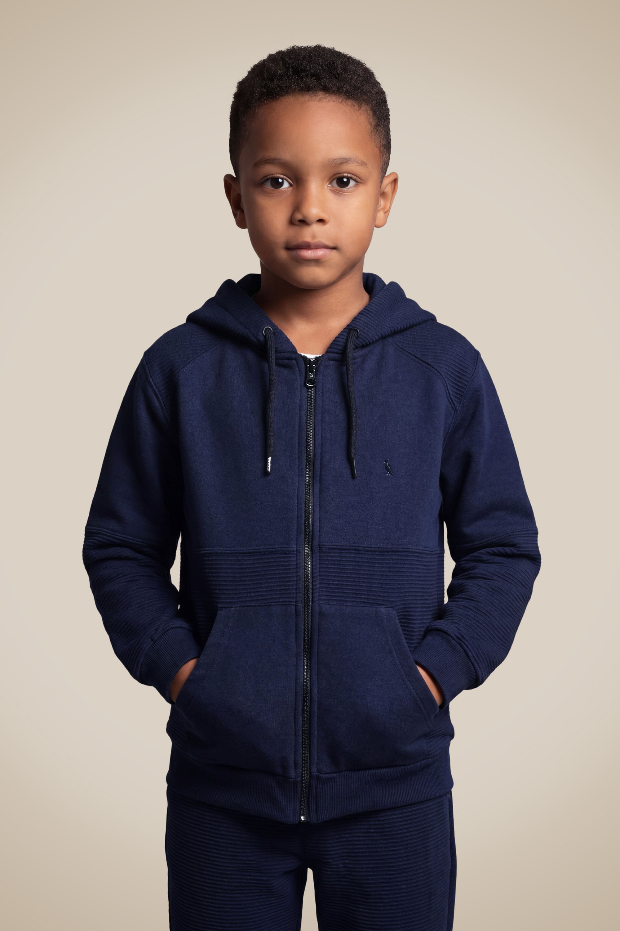 Hoodie Mini Moletom Nervuras