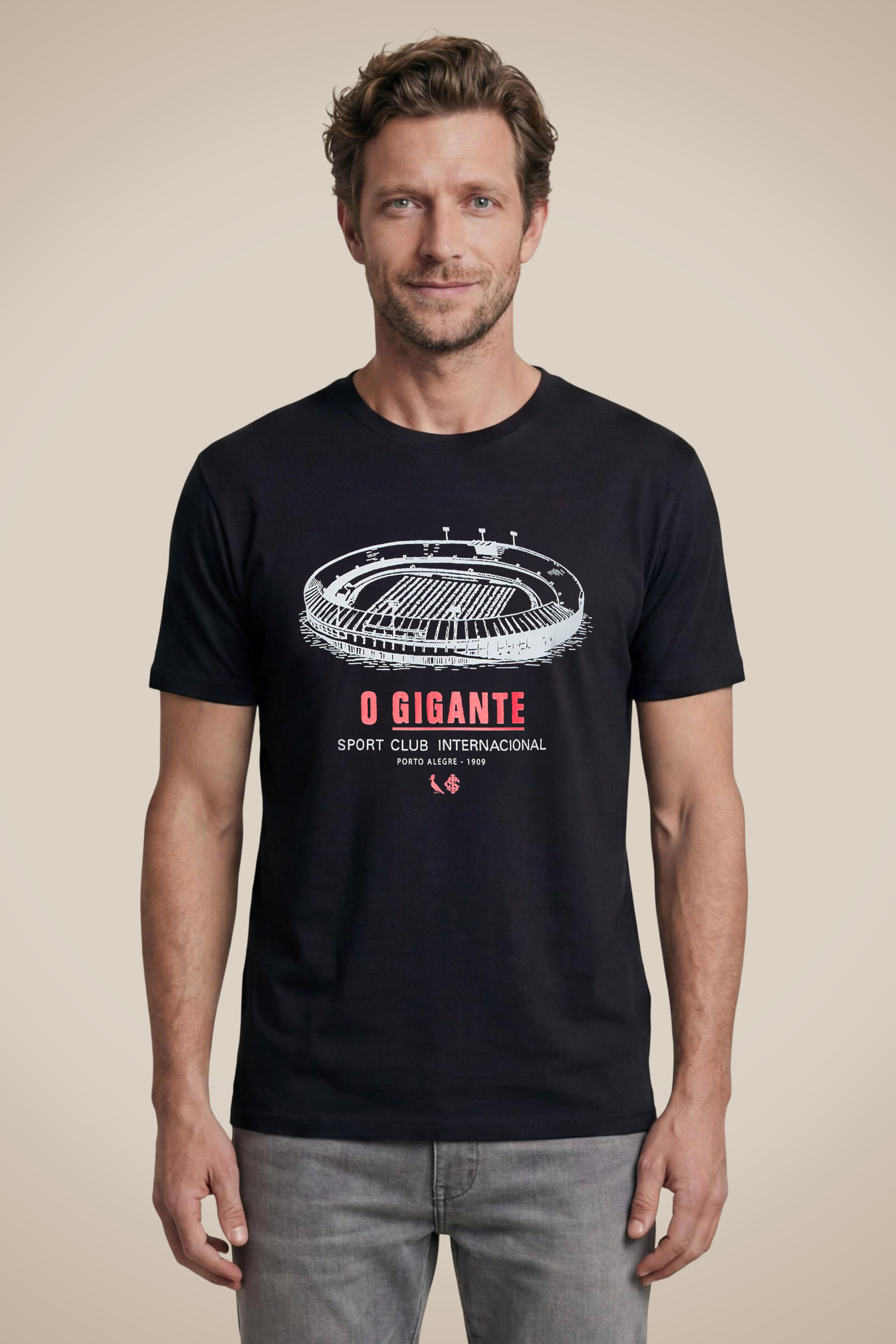 Camiseta Estampada O Gigante Inter