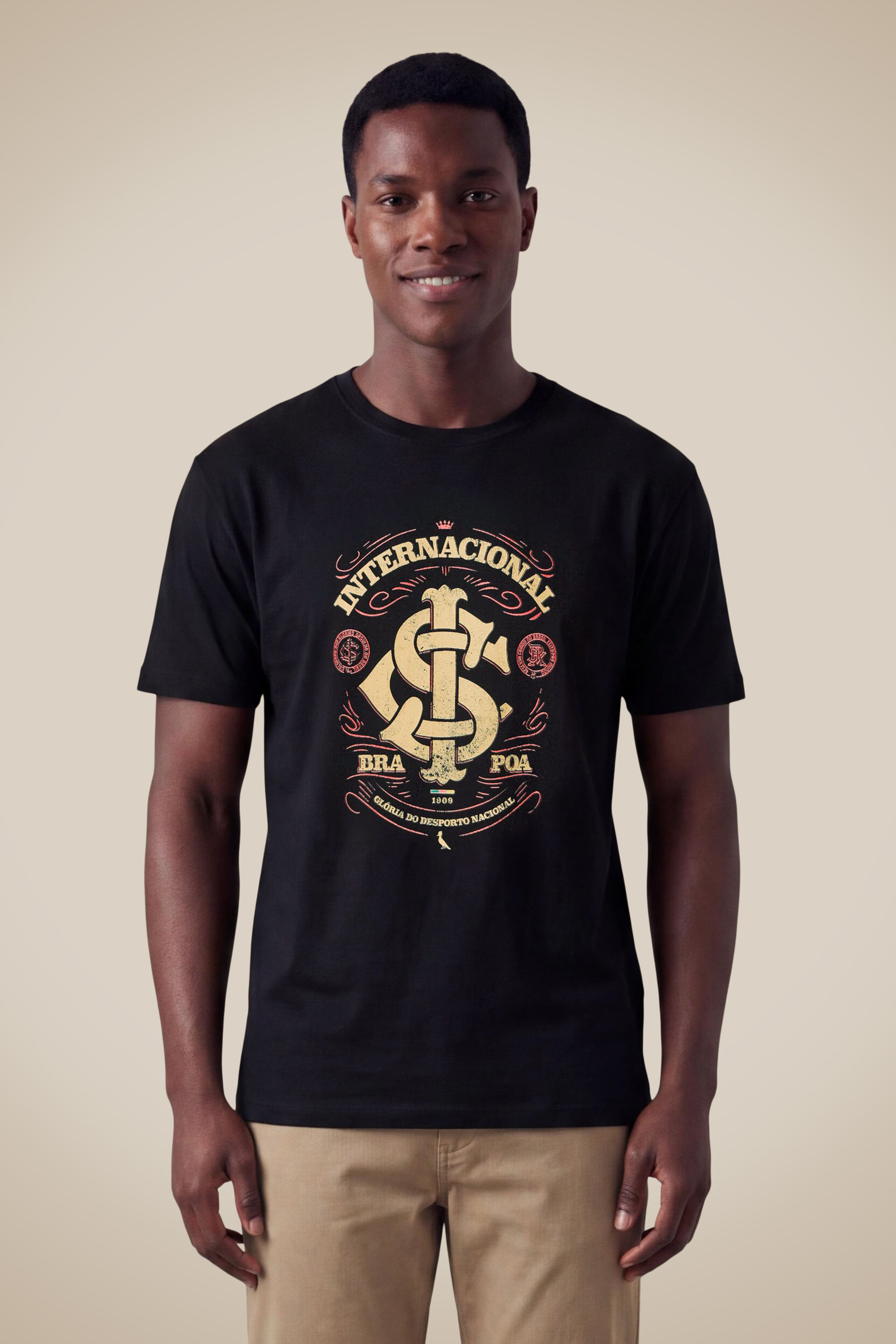 Camiseta Estampada Inter Poa