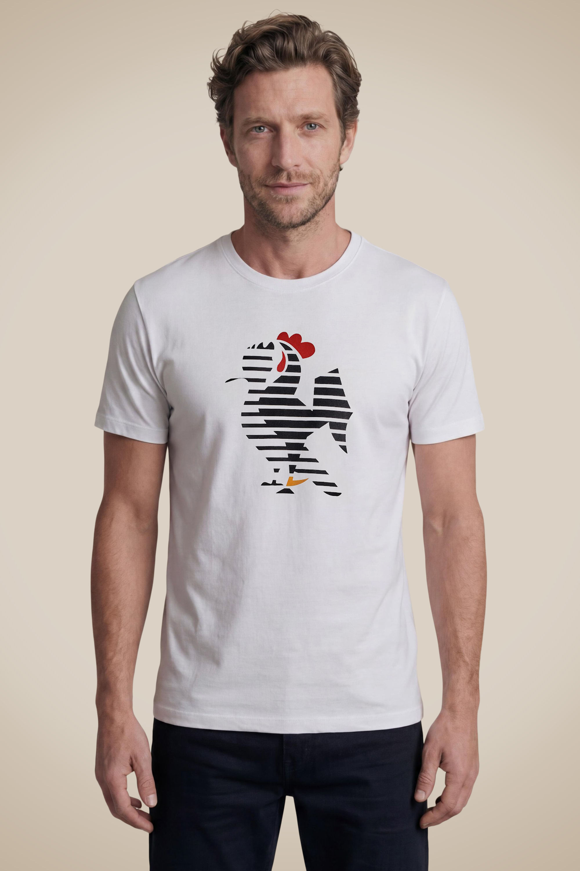 Camiseta Estampada Galo Volpi
