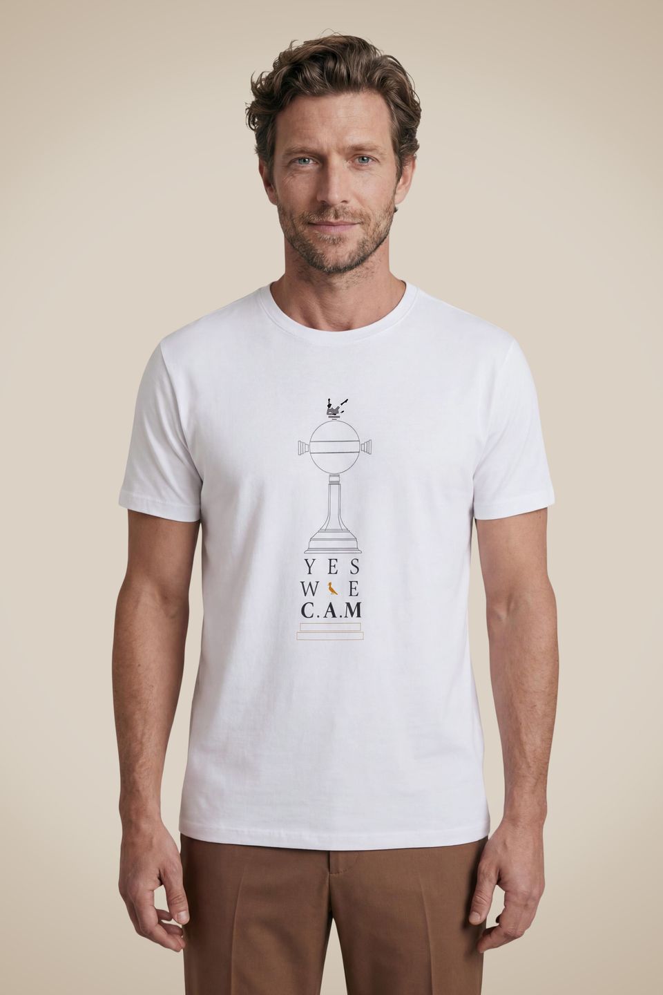 Camiseta Estampada Yes We Cam