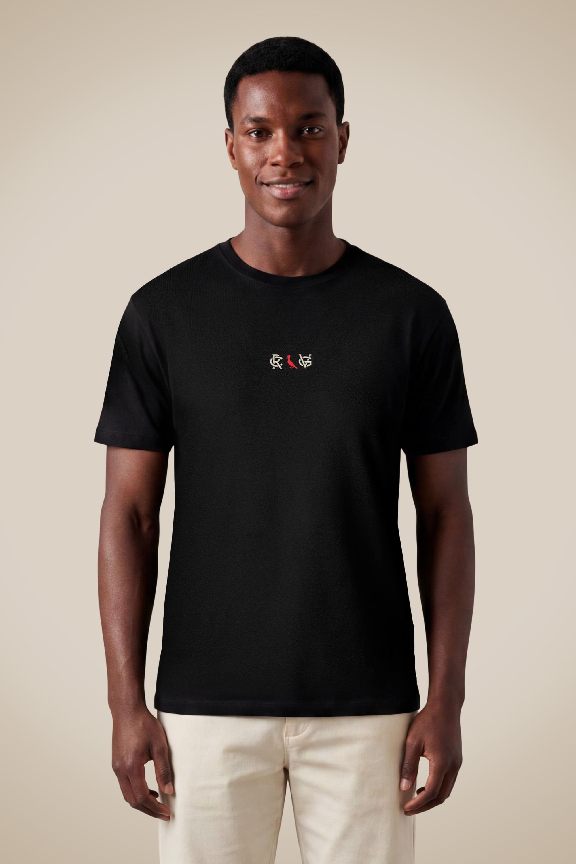 Camiseta Estampada Pp Cruz Malta - Preto - P