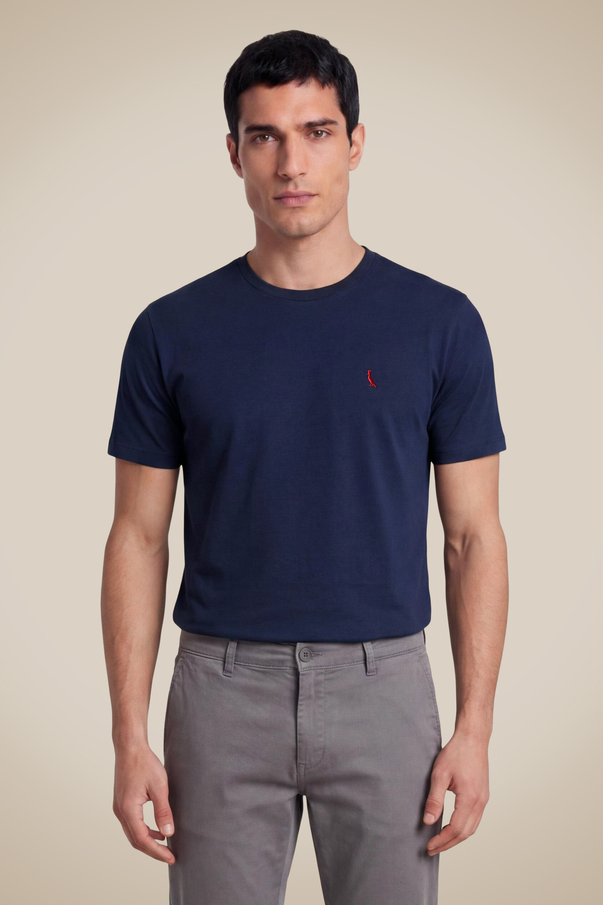Camiseta Regular Pica Pau Vermelho