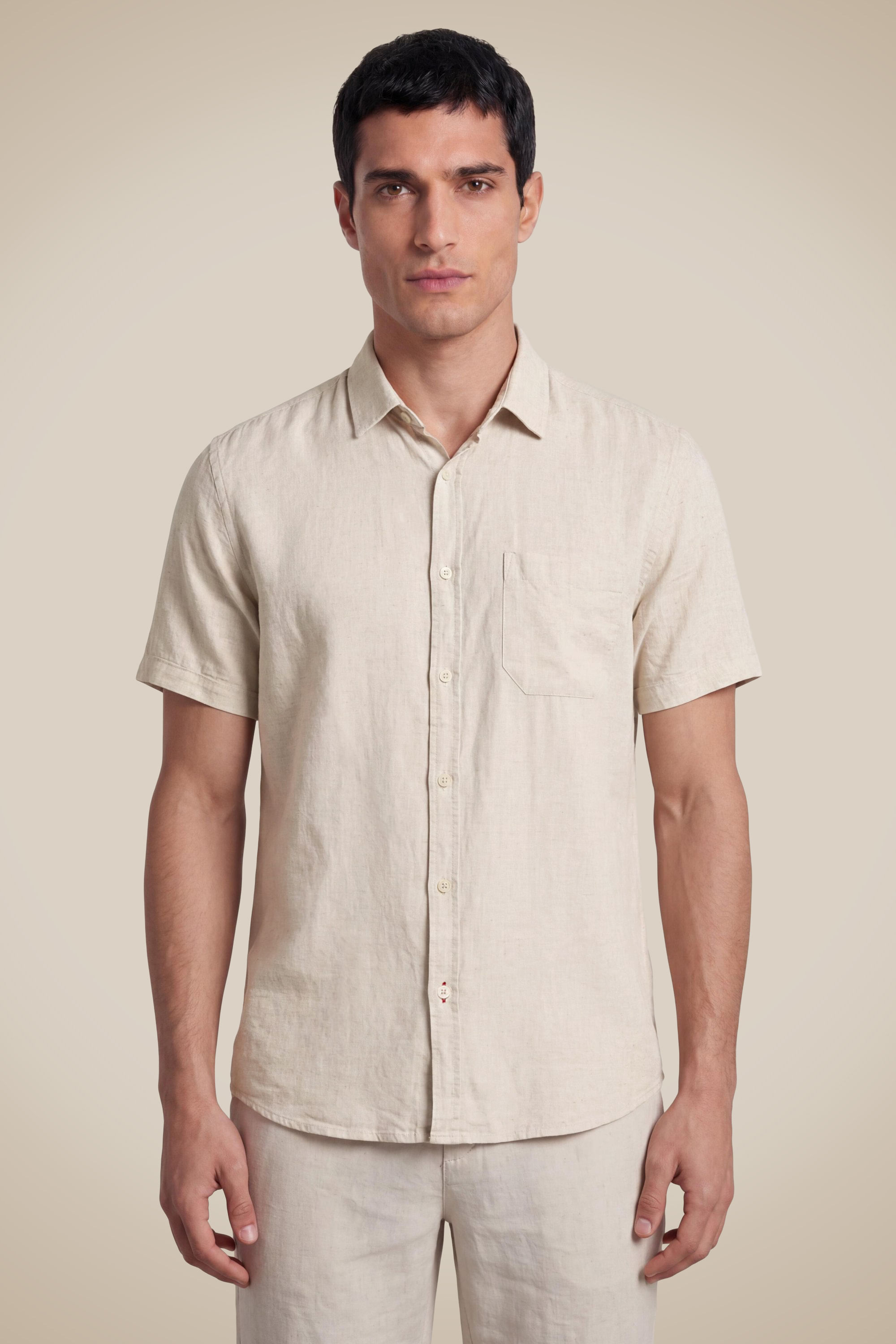 Camisa Mc Linho Casual
