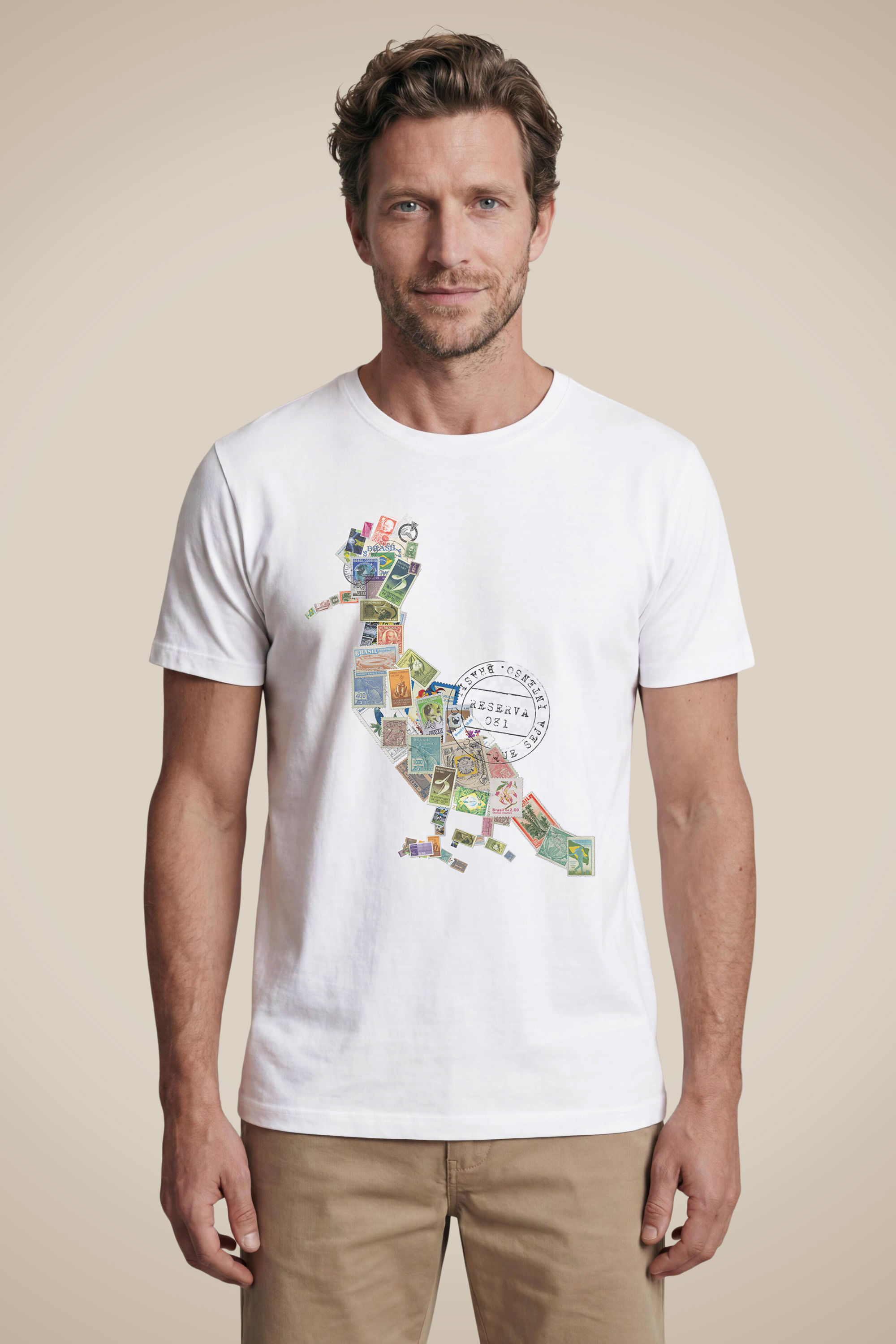 Camiseta Pica-pau Selo
