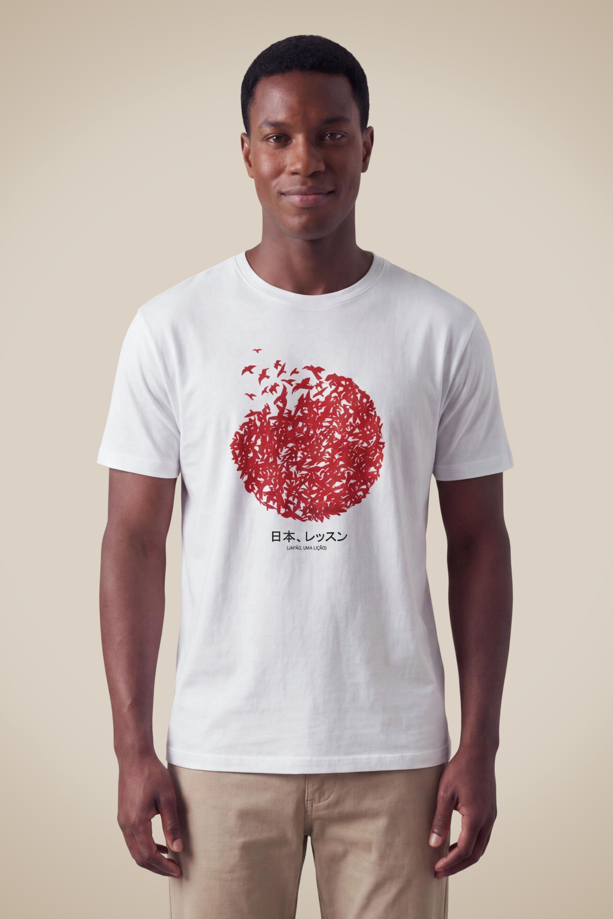 Camiseta Japão - Branco - G