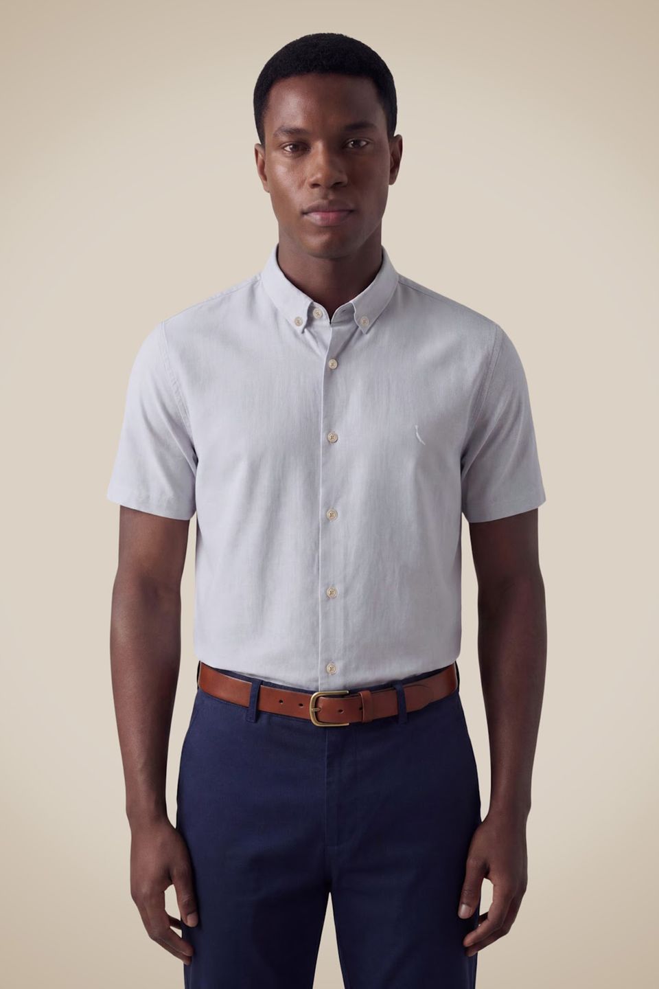 Camisa Mc Pf Oxford Color