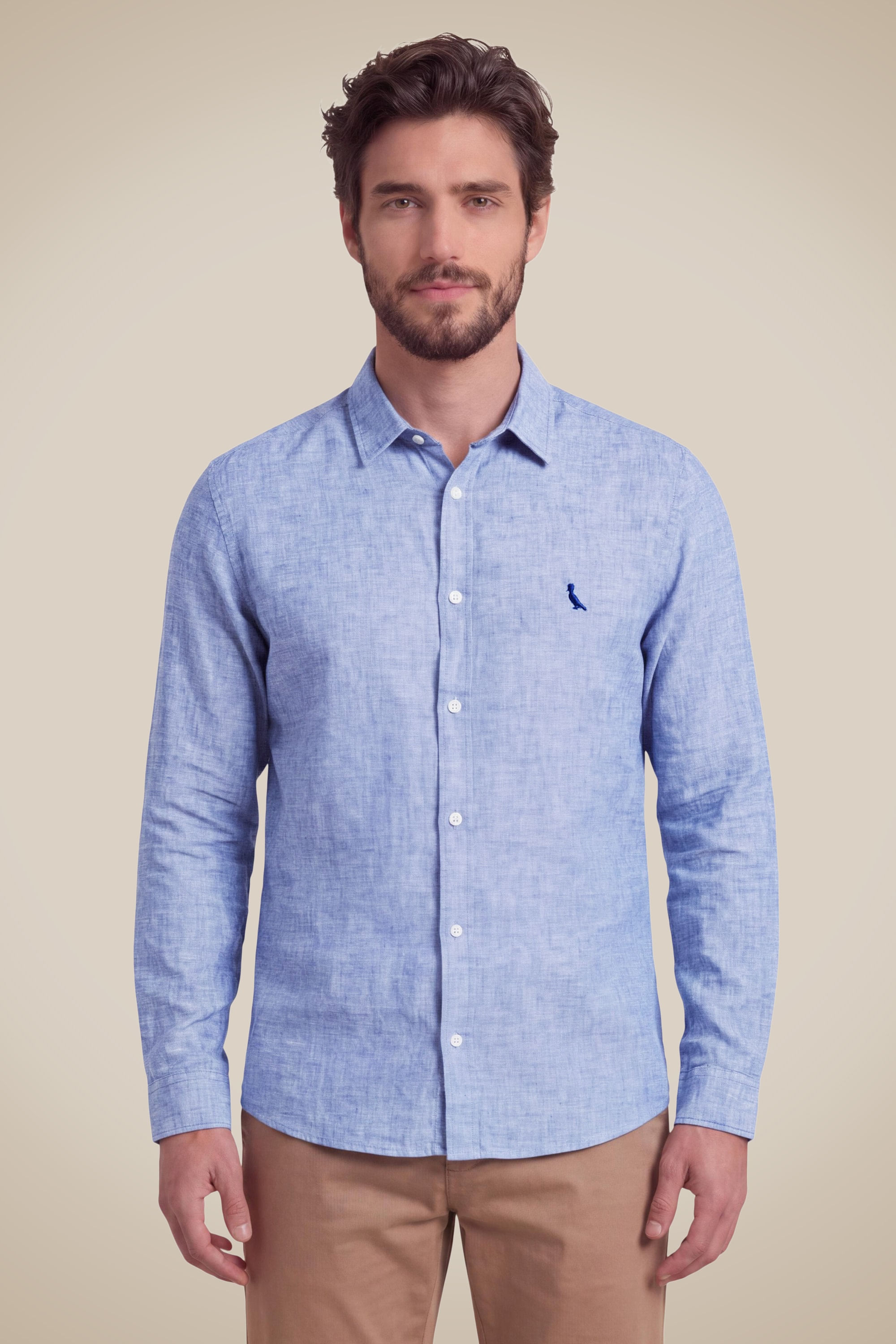 Camisa Ml Linho Pienza