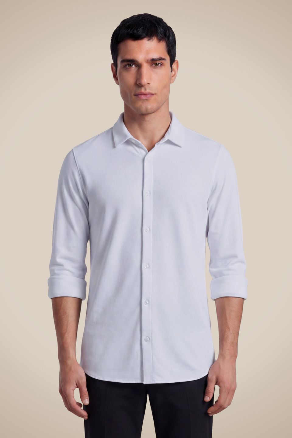 Camisa Ml Oxford Jersey