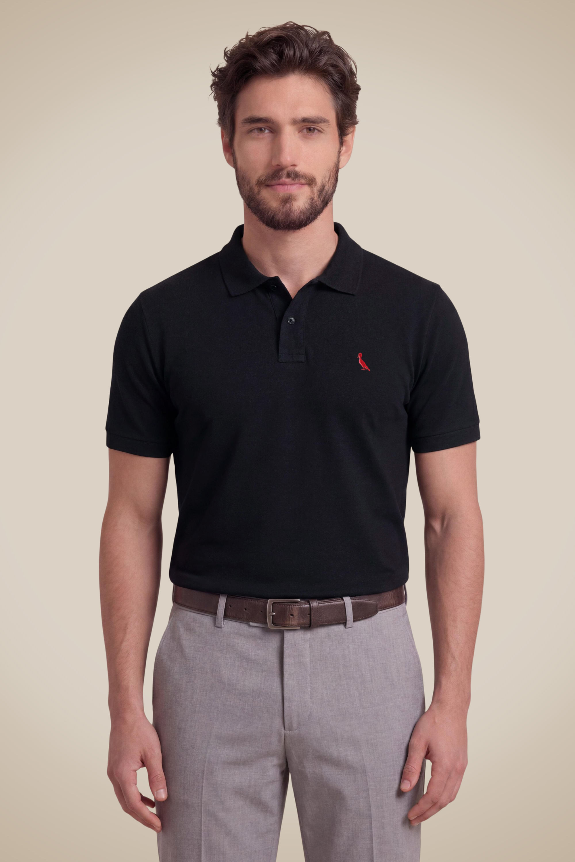 Polo Piquet Class Red Bird