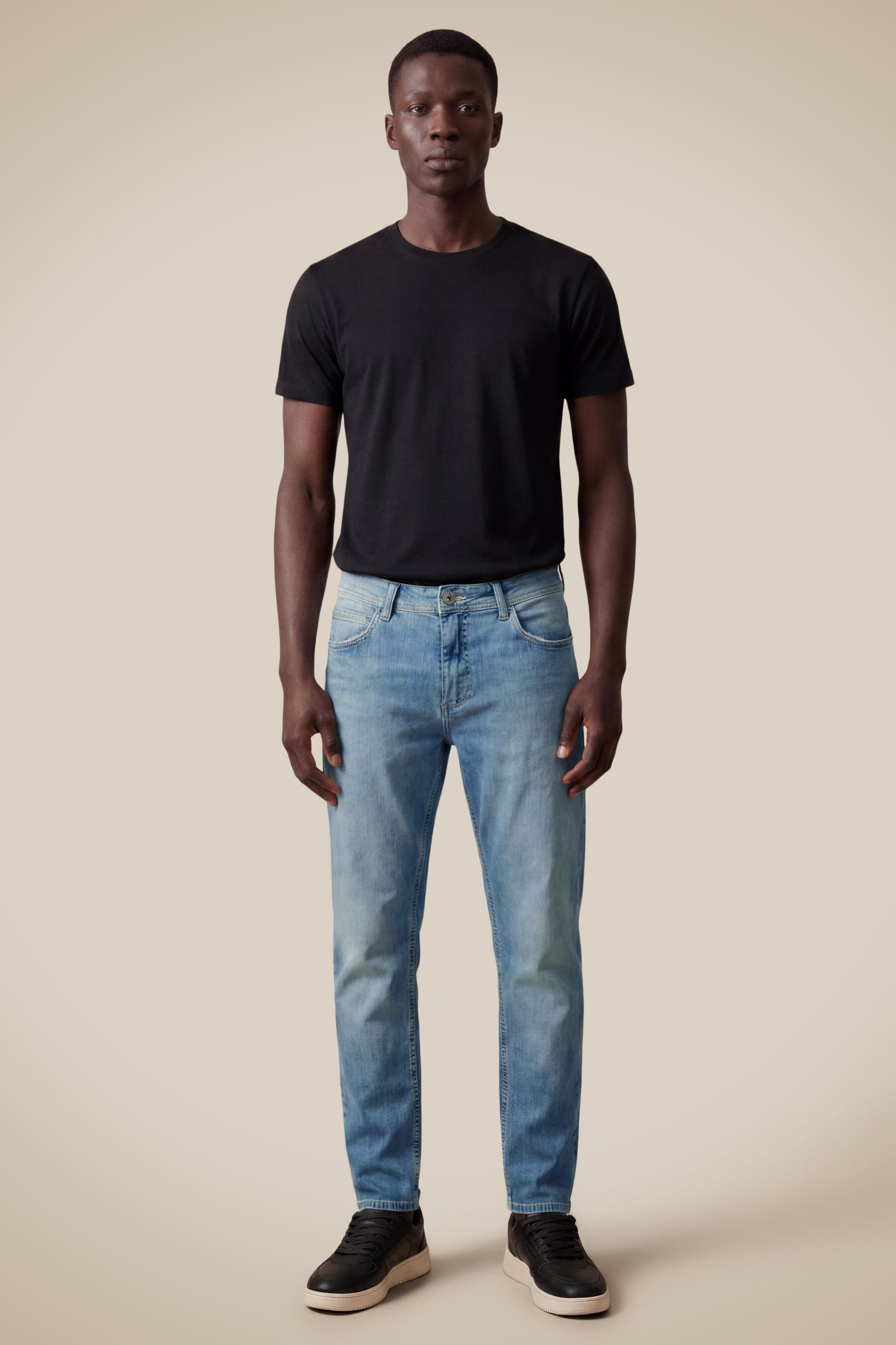Calça Jeans 5 Pockets Elastano Reta Veadeiros — Reserva