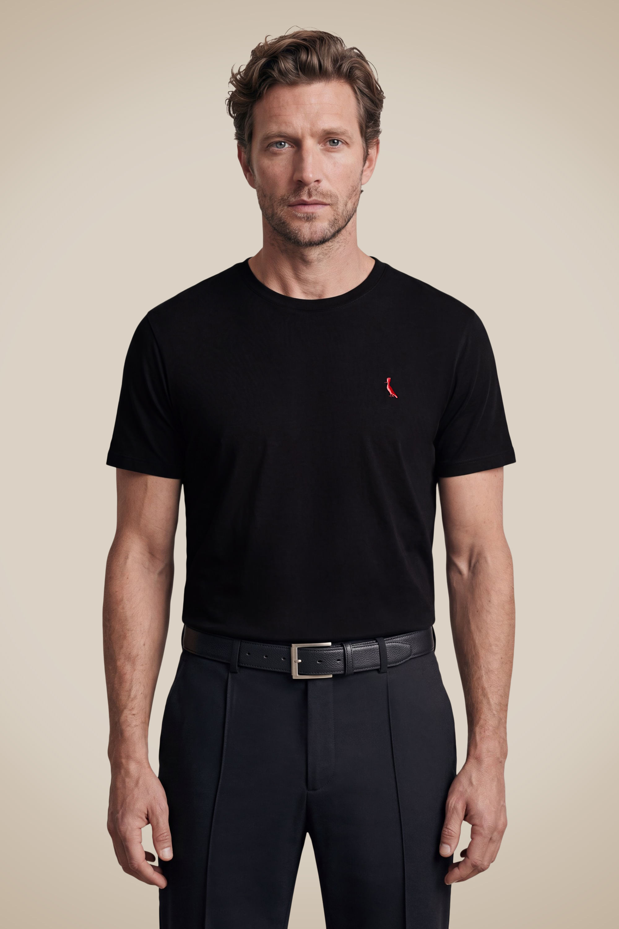 Camiseta Básica Brasa Pica-pau Bordado