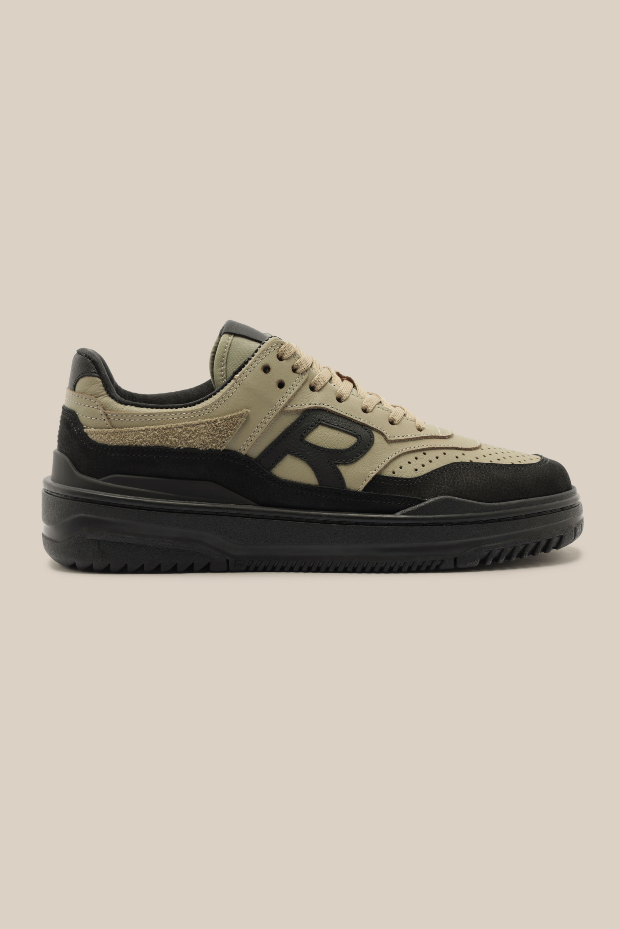 Tenis Rsv R-broox - Preto/Khaki/Verde Trex - 38